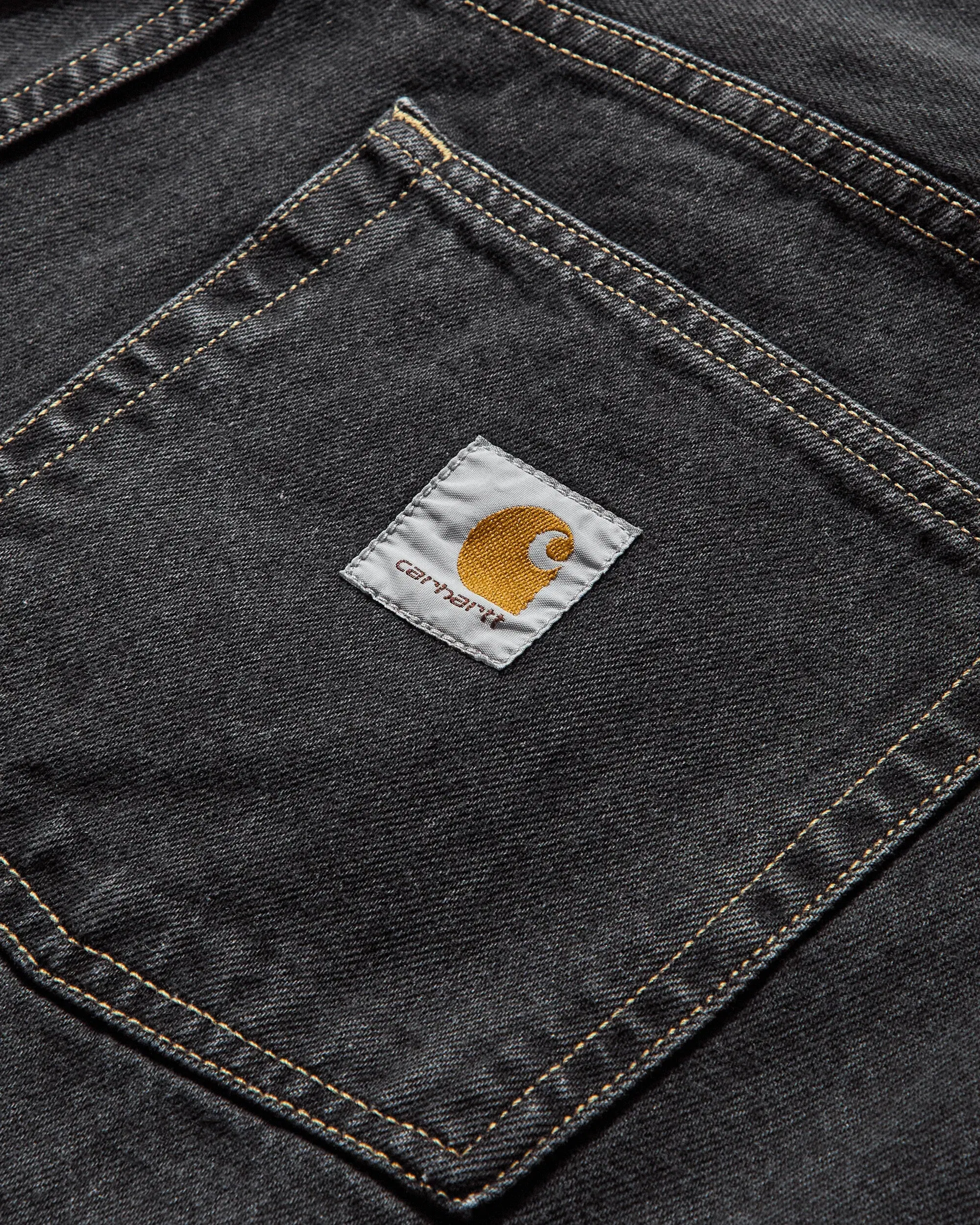 Carhartt WIP Men's Brandon Pants Black (Stone Washed)
