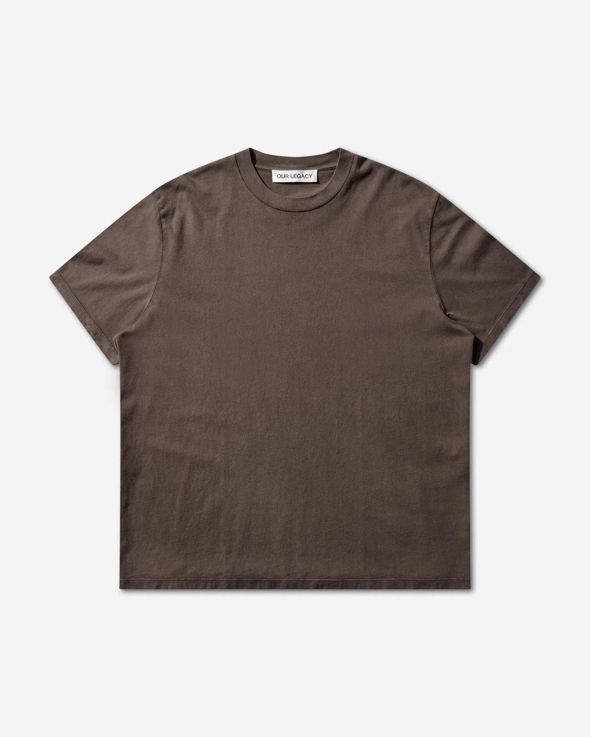 OUR LEGACY Men's Box T-Shirt Worn Brown