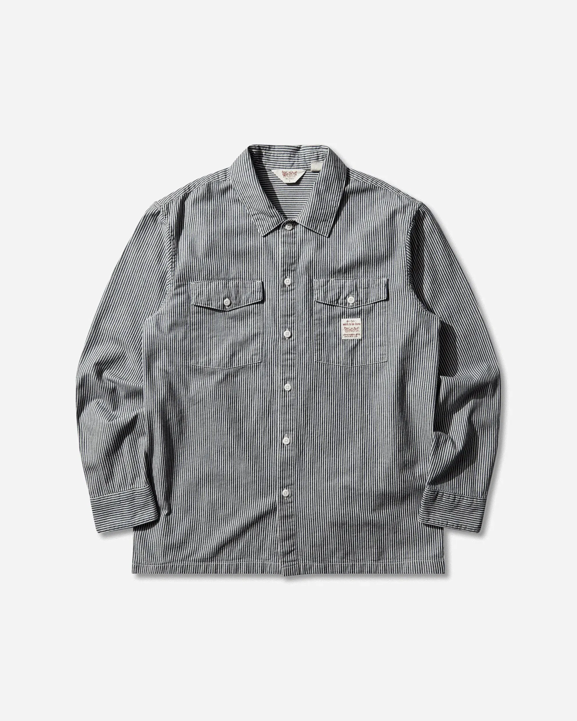 Levi's Men's Worker Longsleeve Shirt Blue