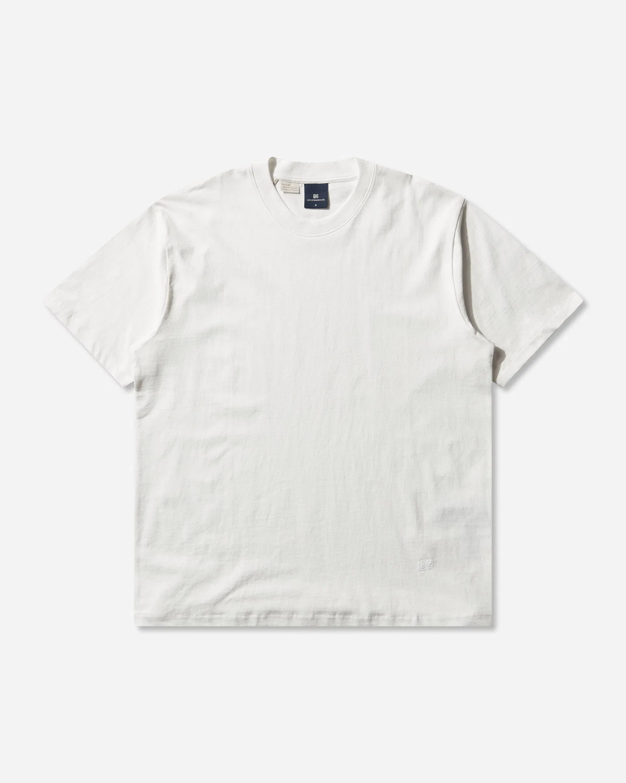 Levi's Men's Blue Tab Relaxed T-Shirt White