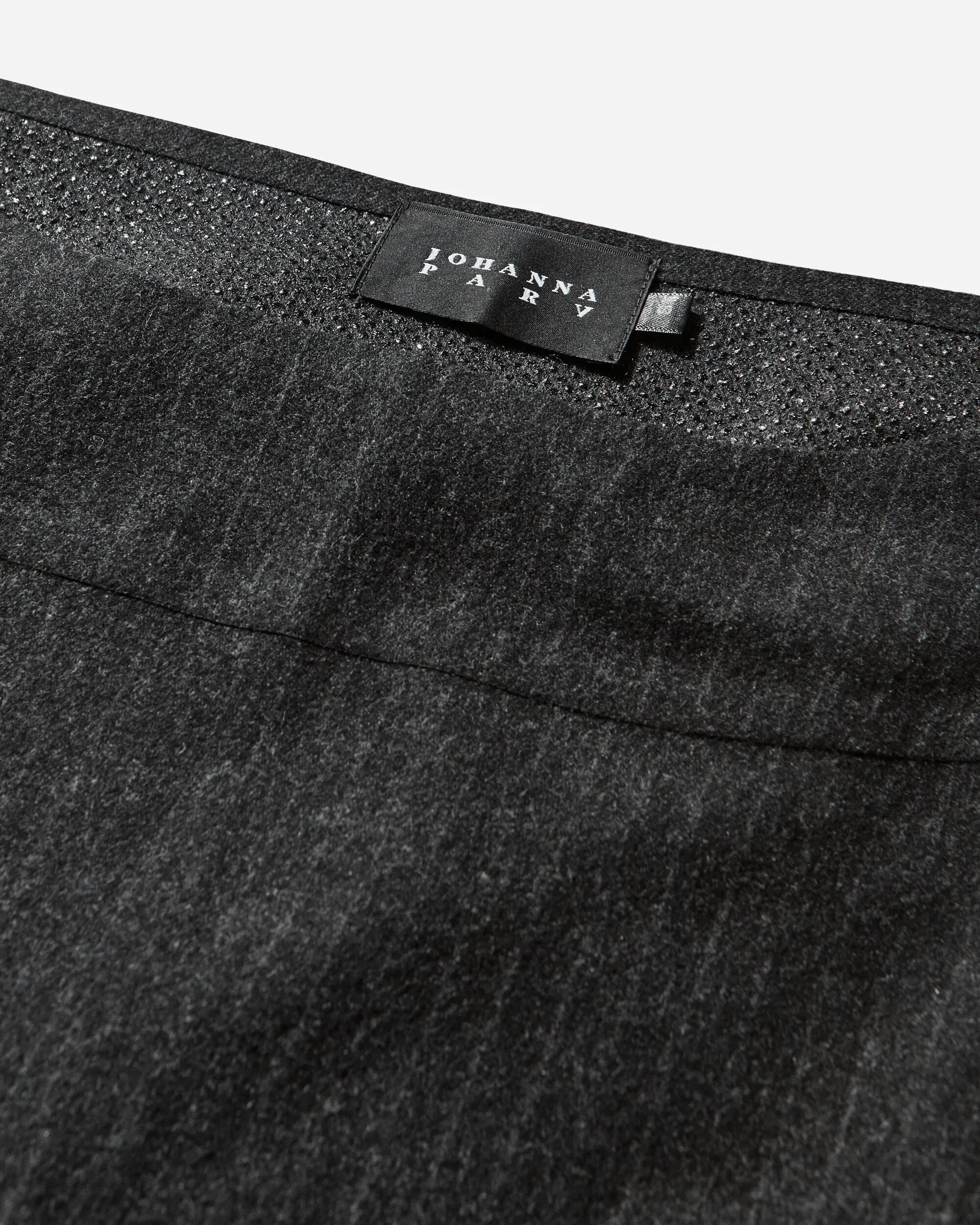 Johanna Parv Women's Wool Track Pants Grey