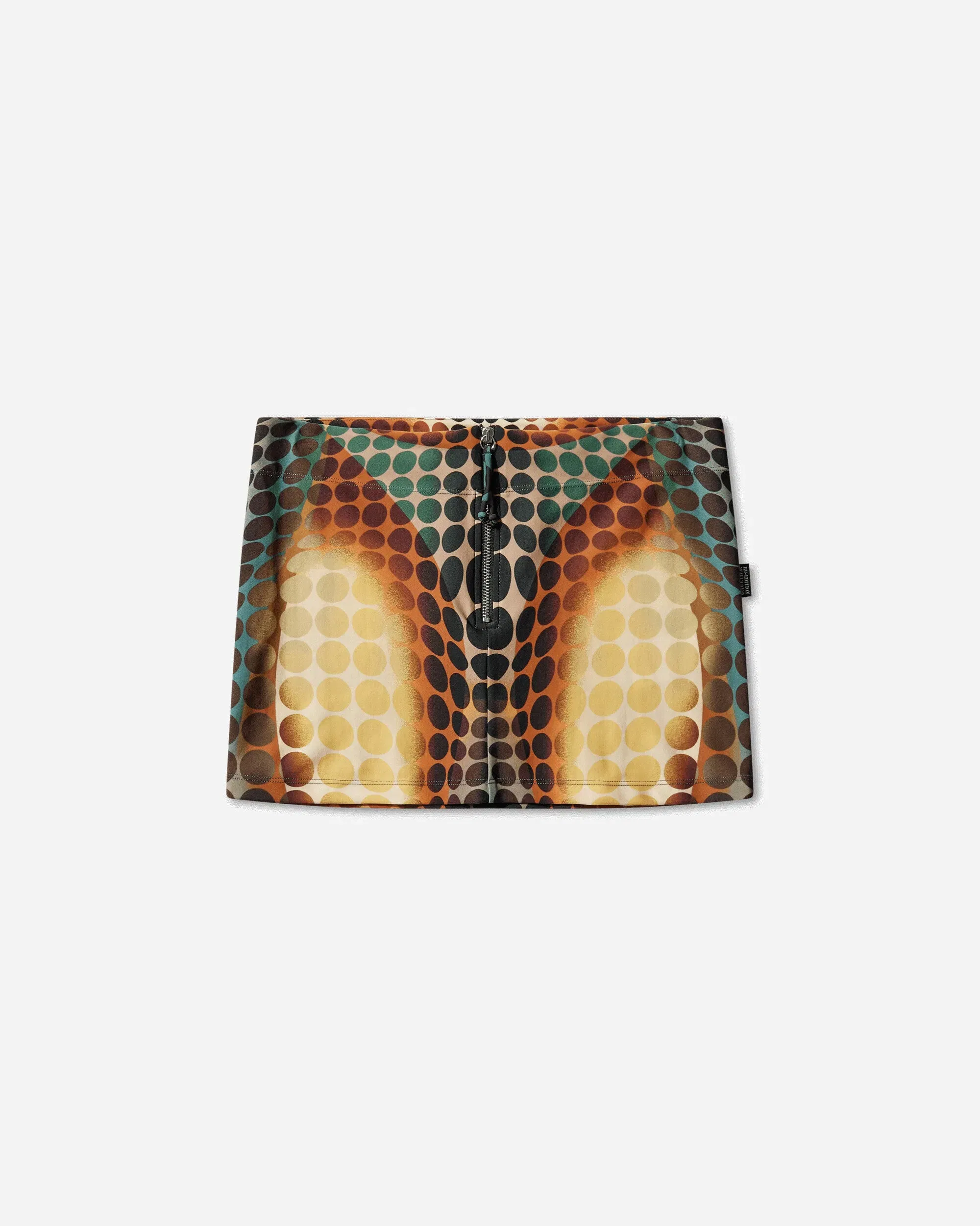 Jean Paul Gaultier Women's Re-Edition Dots Skirt Orange