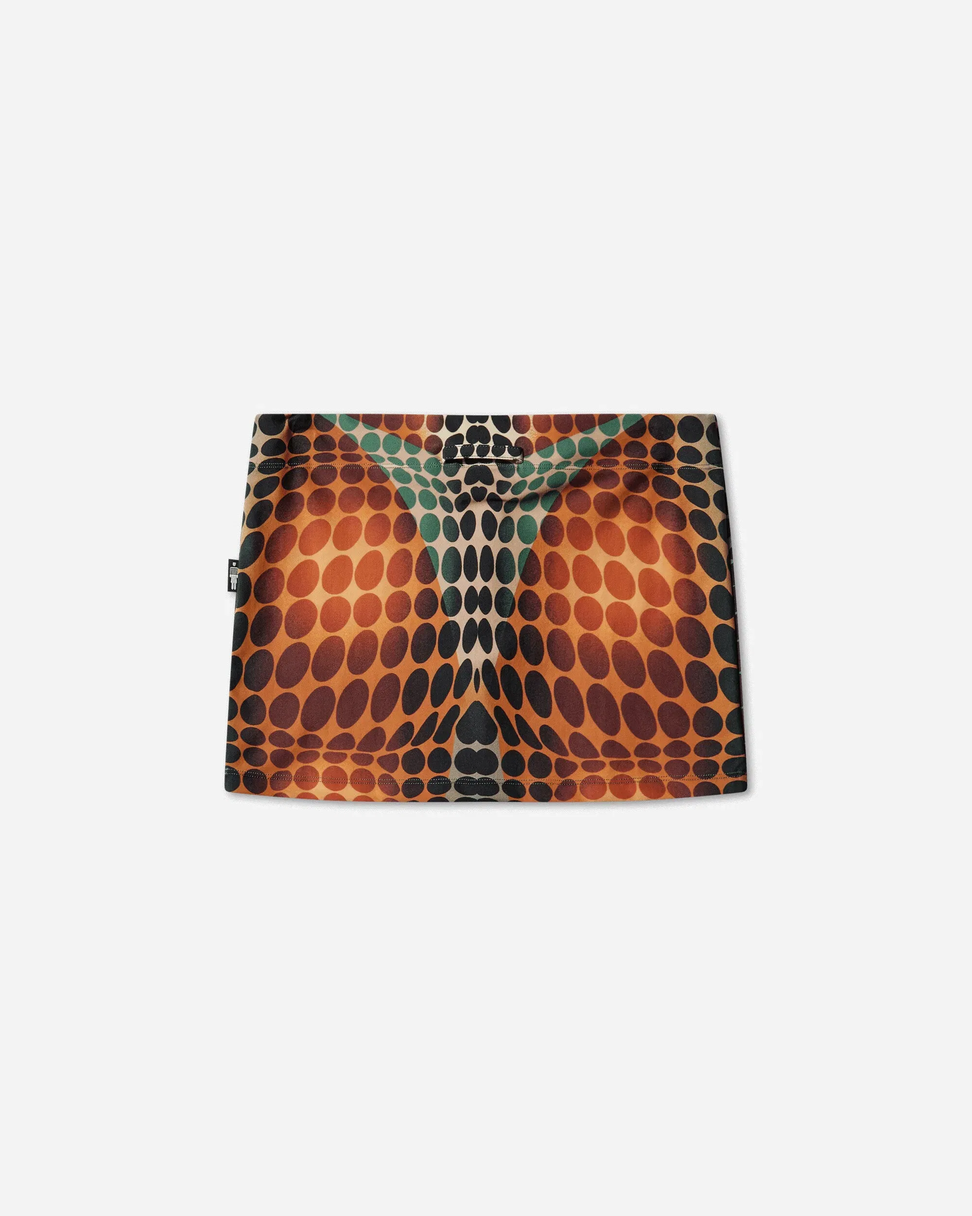 Jean Paul Gaultier Women's Re-Edition Dots Skirt Orange
