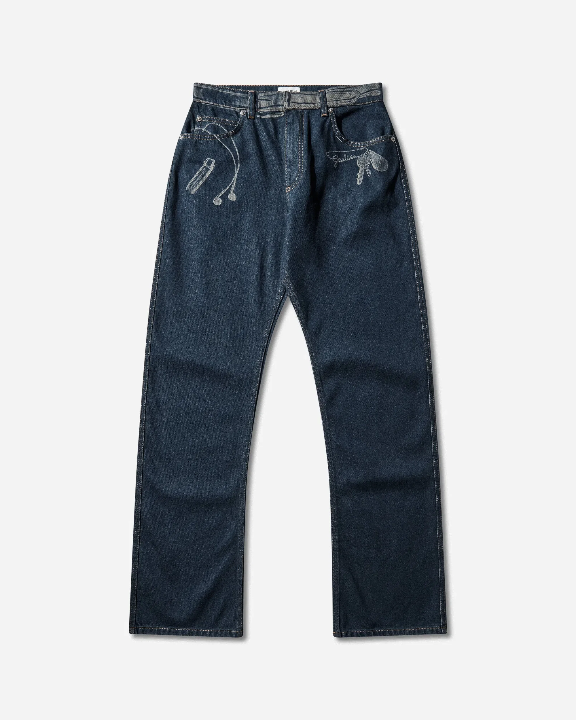 Jean Paul Gaultier Women's Trompe L'œil Jeans Indigo