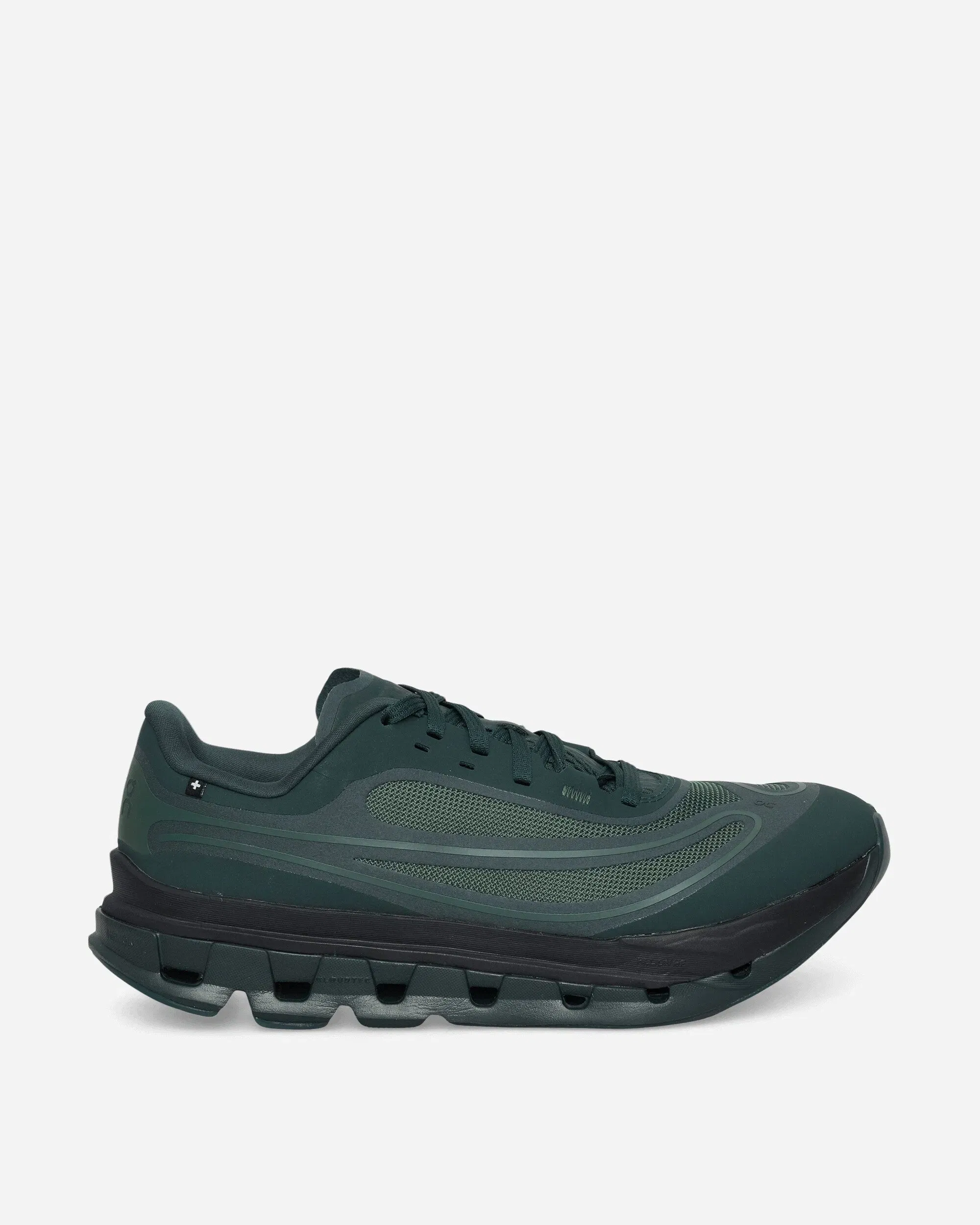 On Running Men's IKON Cloudflow 5 AD Sneakers Obsidian / Evergreen