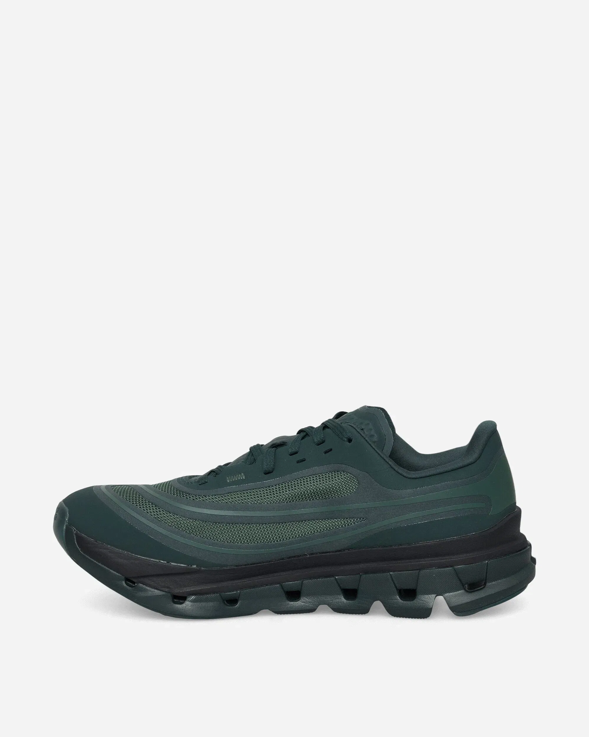 On Running Men's IKON Cloudflow 5 AD Sneakers Obsidian / Evergreen