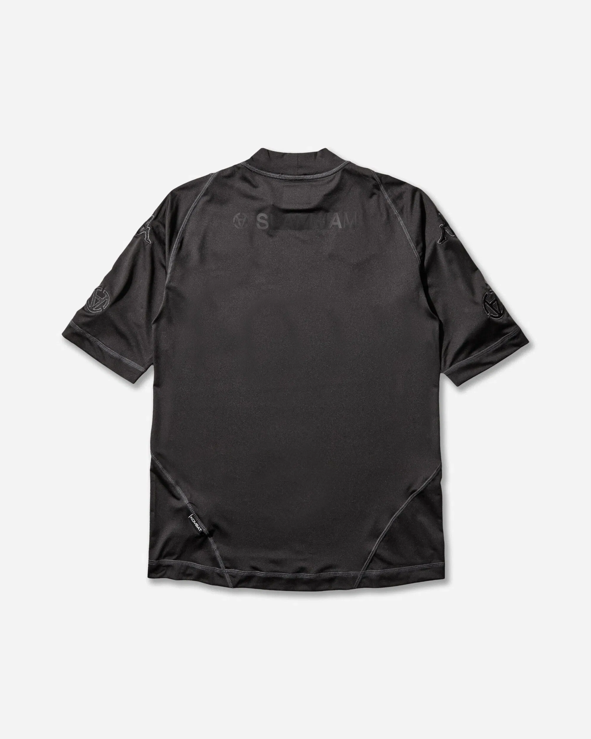 Kappa Kombat XXV Slam Jam Active Jersey Black Smoke / Grey Charcoal