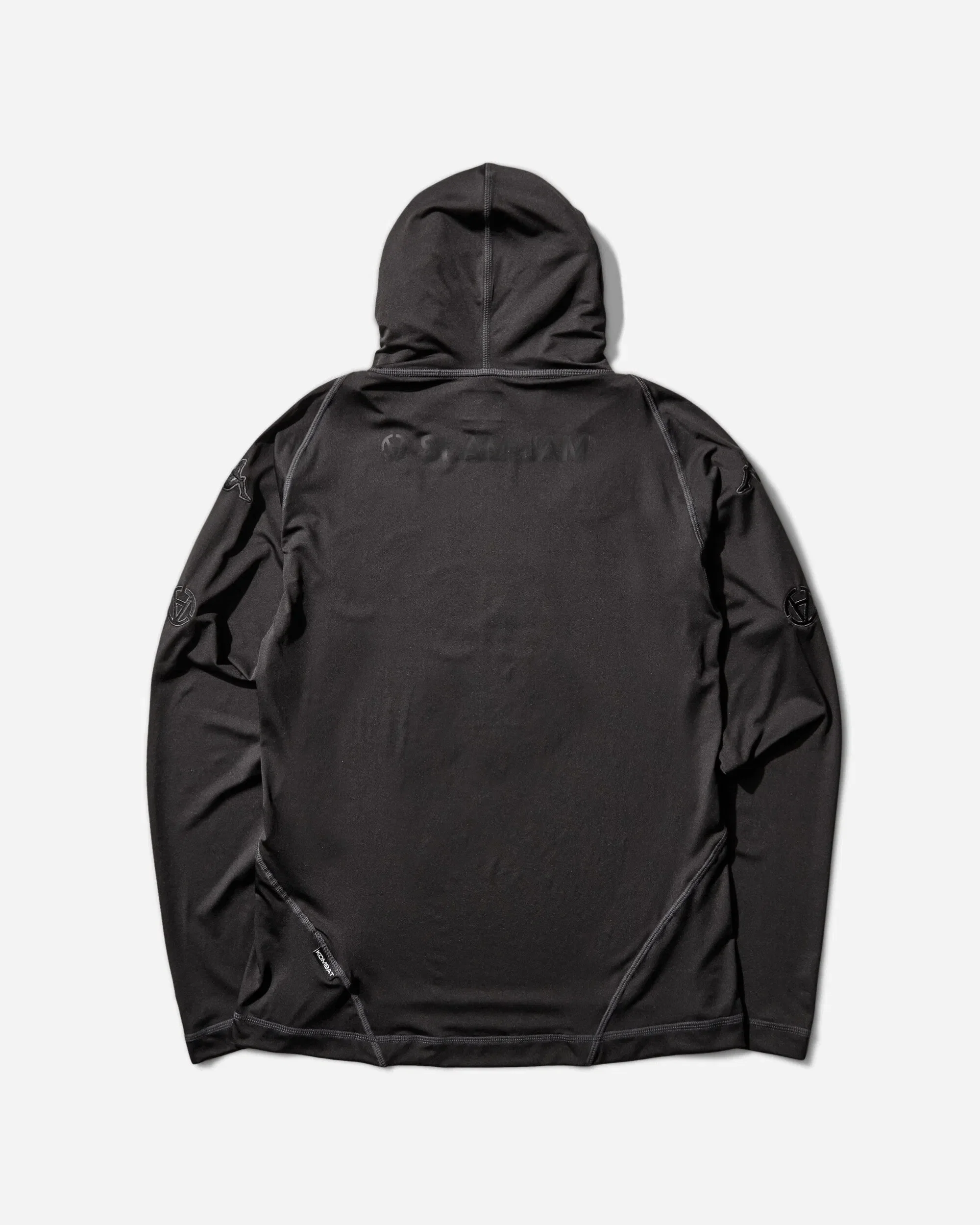 Kappa Kombat XXV Slam Jam Performance LS Active Jersey Black Smoke / Grey Charcoal