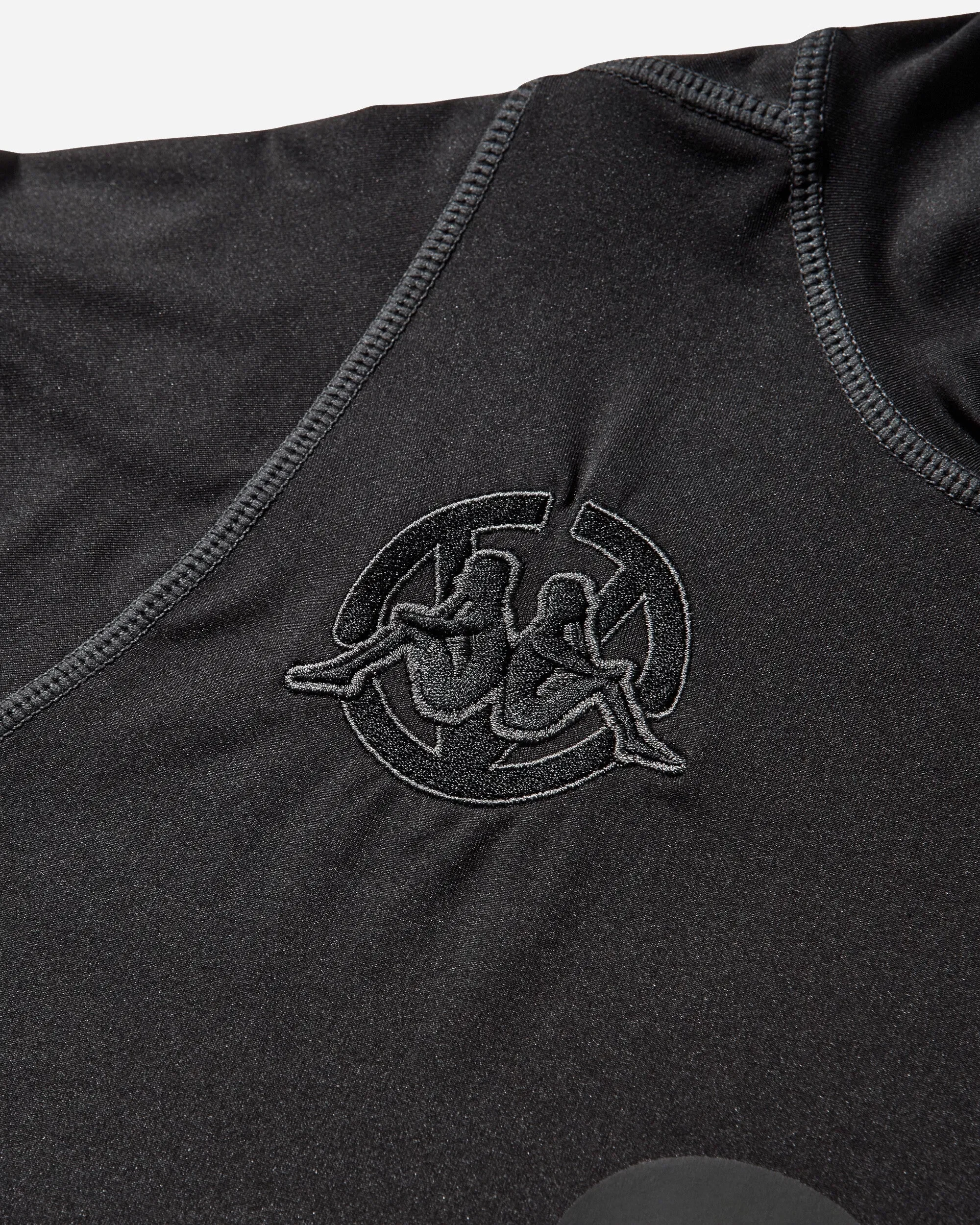 Kappa Kombat XXV Slam Jam Performance LS Active Jersey Black Smoke / Grey Charcoal