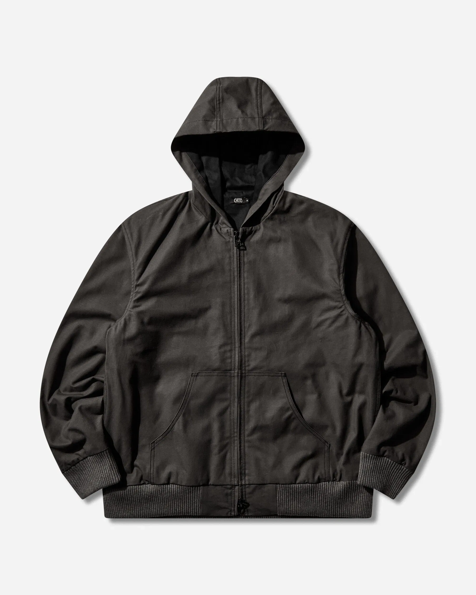 CHITO Men's Work Jacket Washed Black