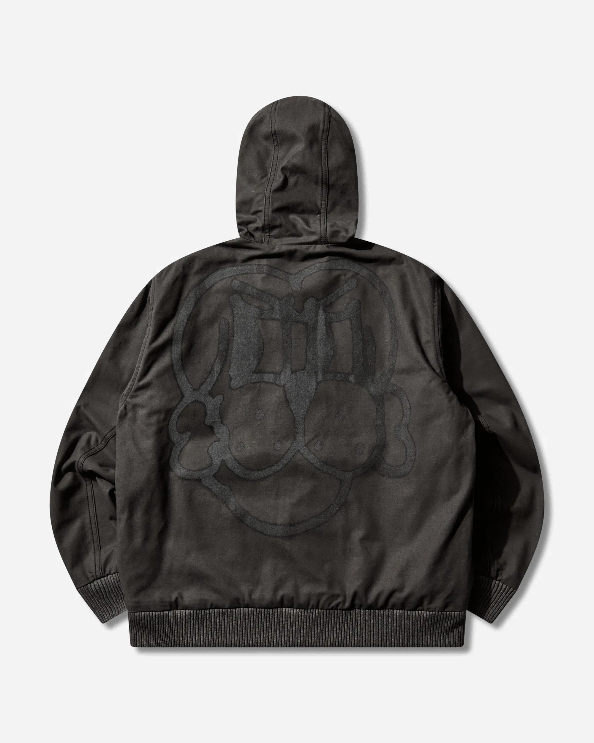 CHITO Men's Work Jacket Washed Black