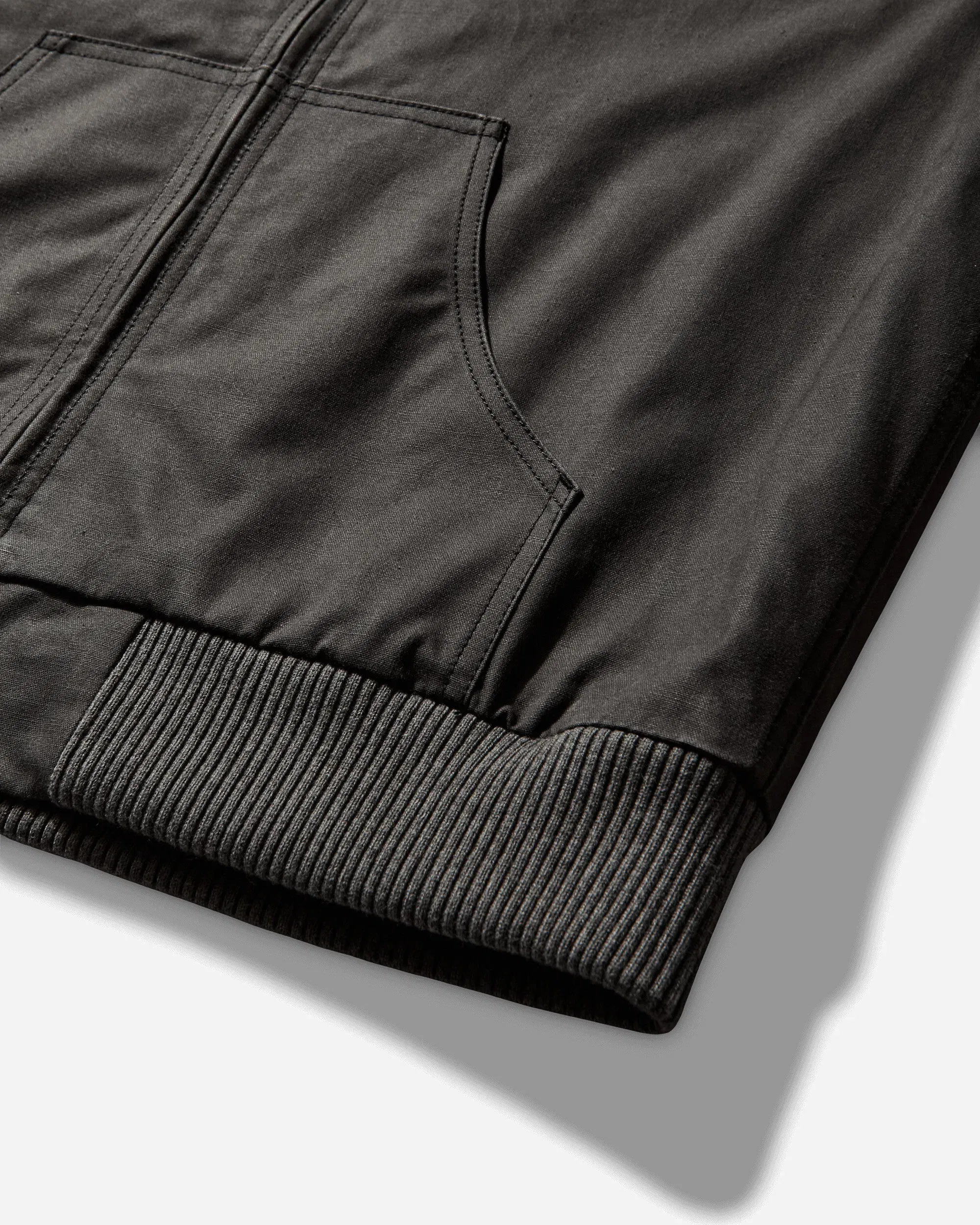 CHITO Men's Work Jacket Washed Black