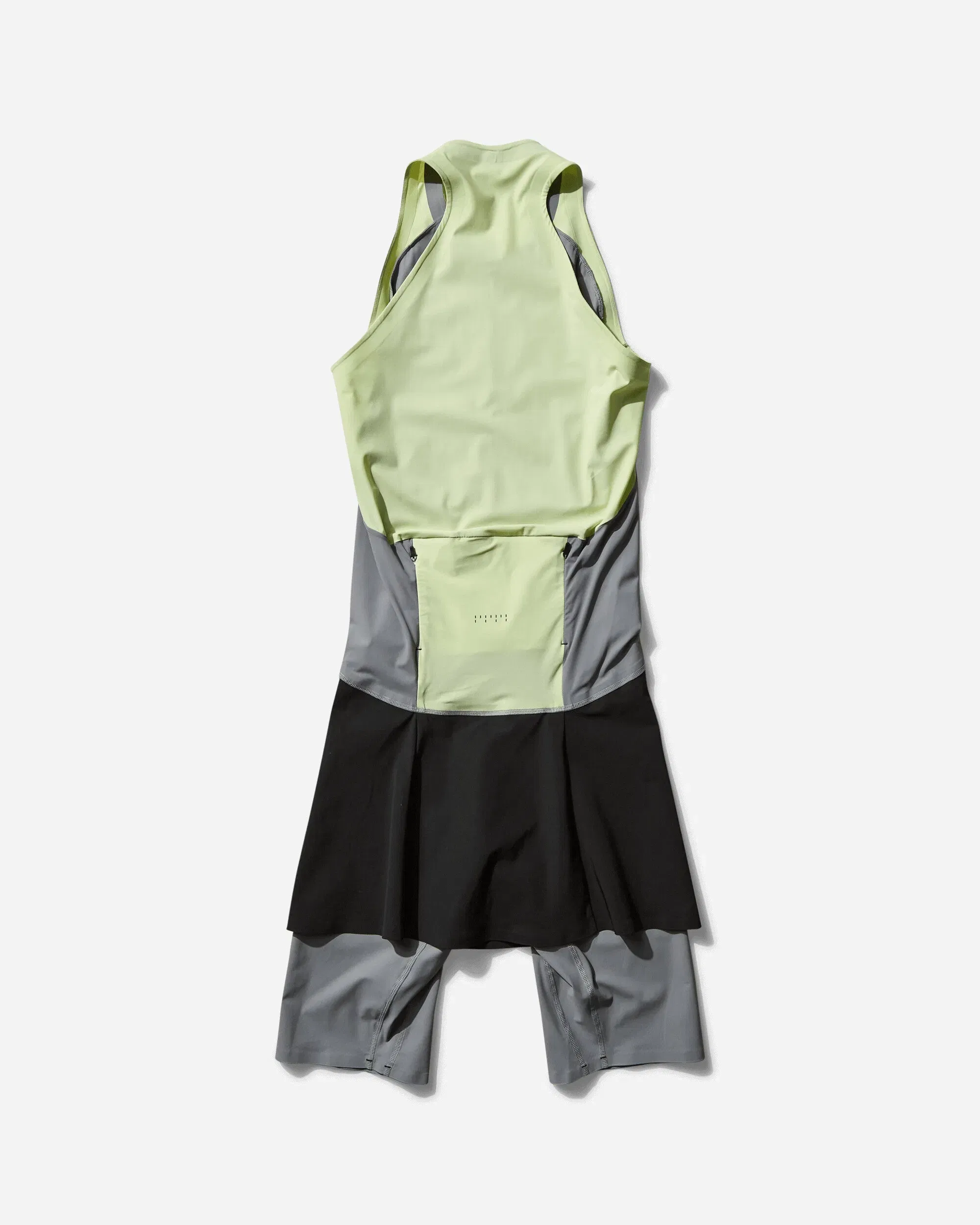 Johanna Parv Women's Sprint Dress Lime Cream / Grey