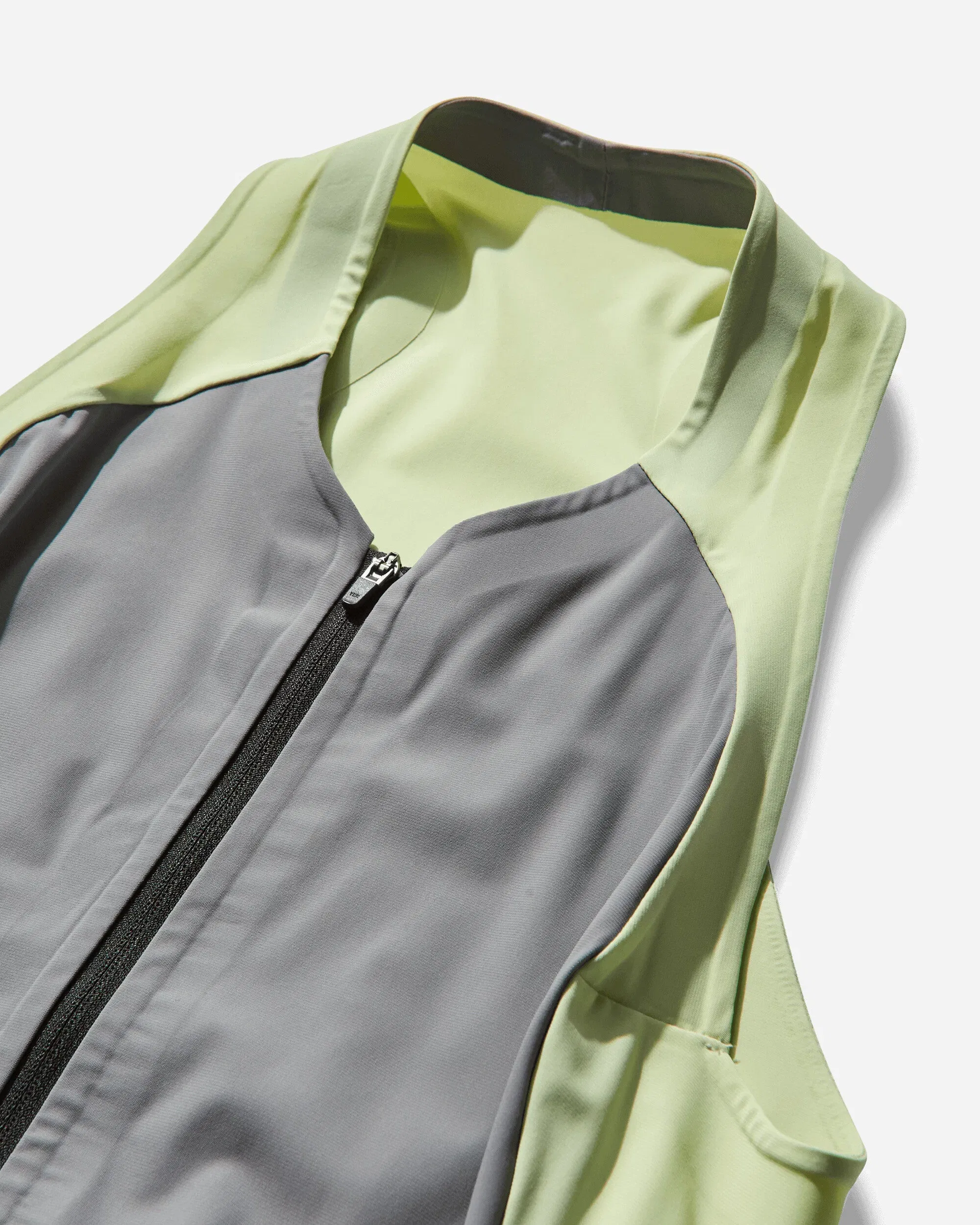 Johanna Parv Women's Sprint Dress Lime Cream / Grey