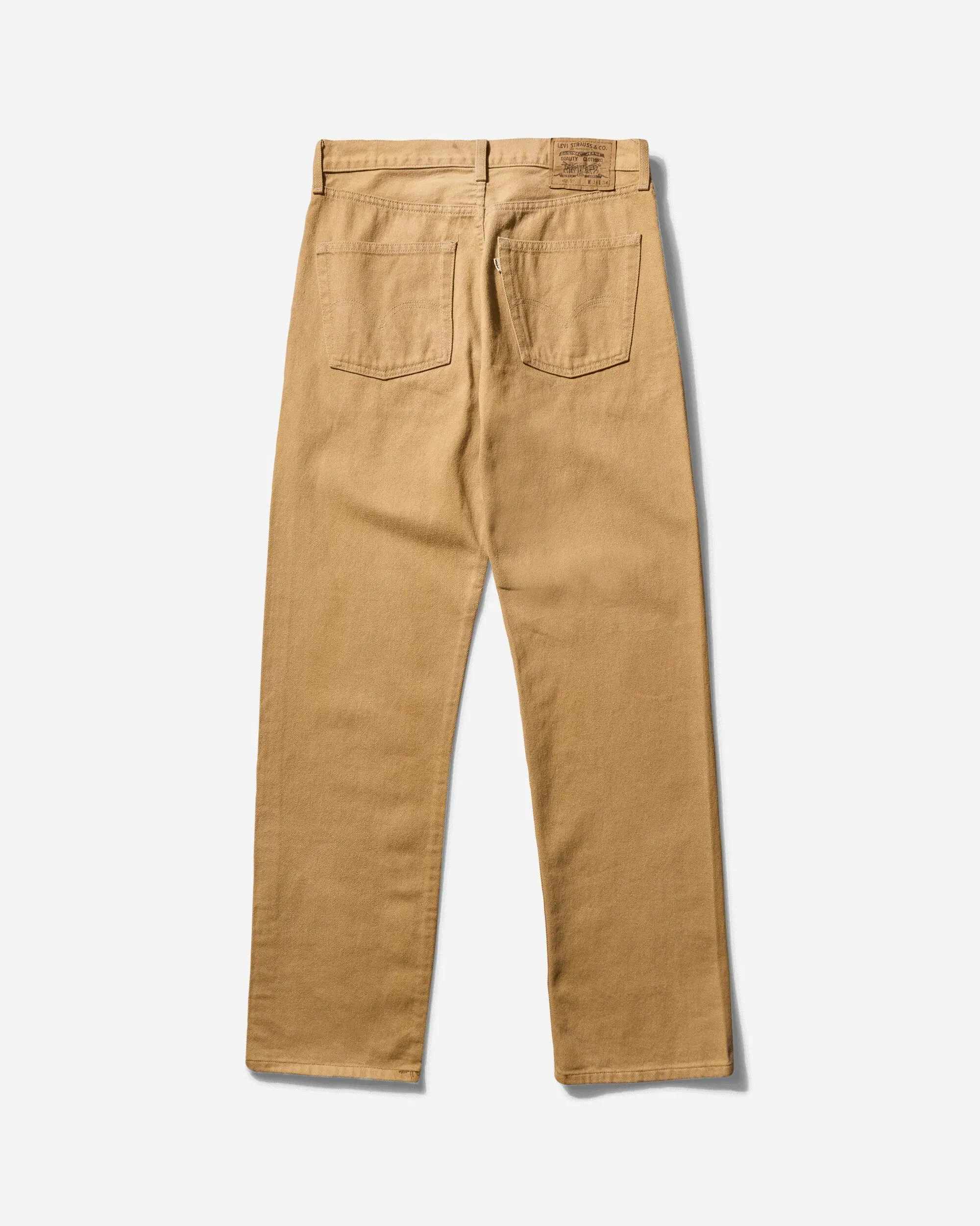 Pezze Vintage Men's White Tab 451 Jeans Beige