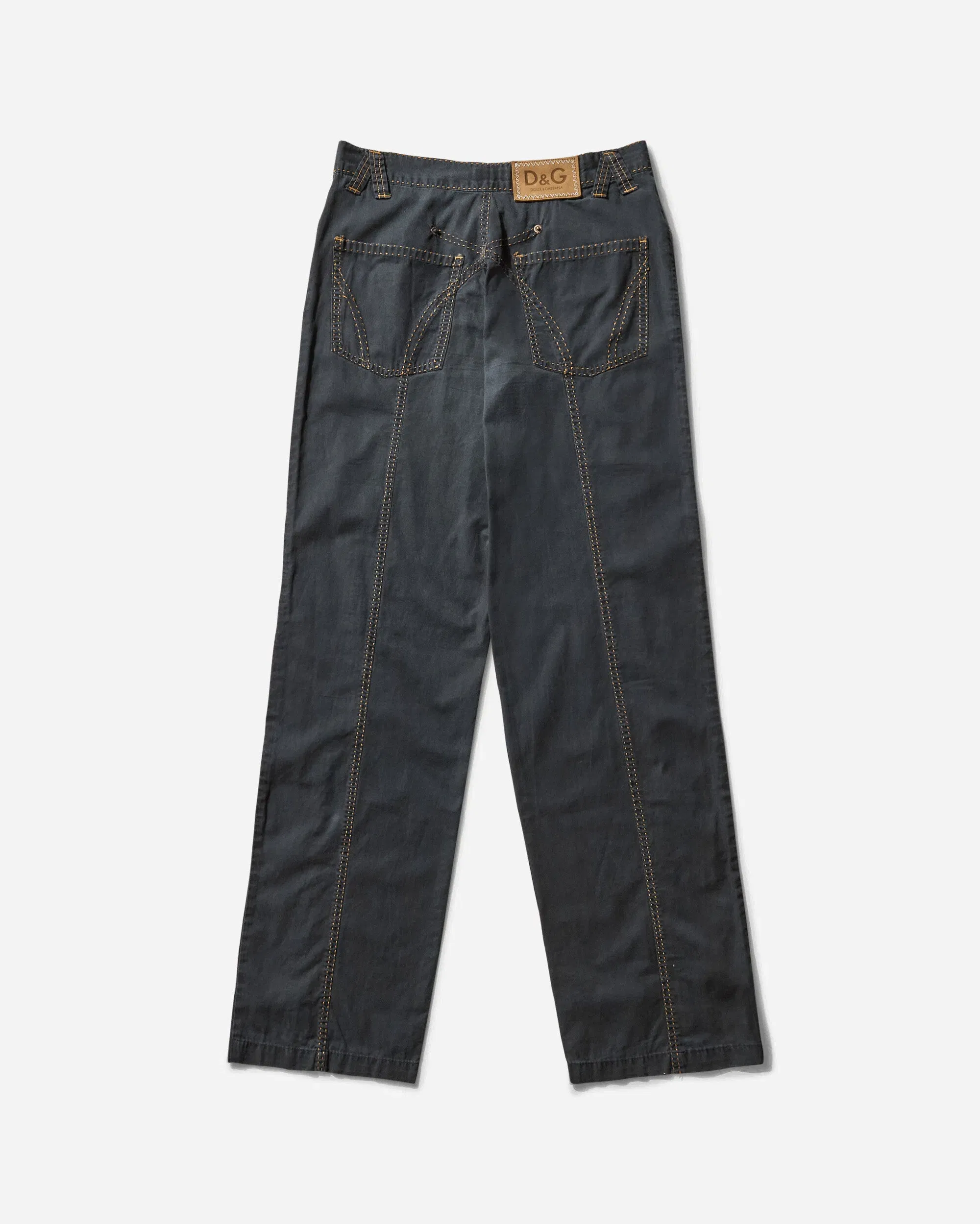 Pezze Vintage Women's Stitches Trousers Black