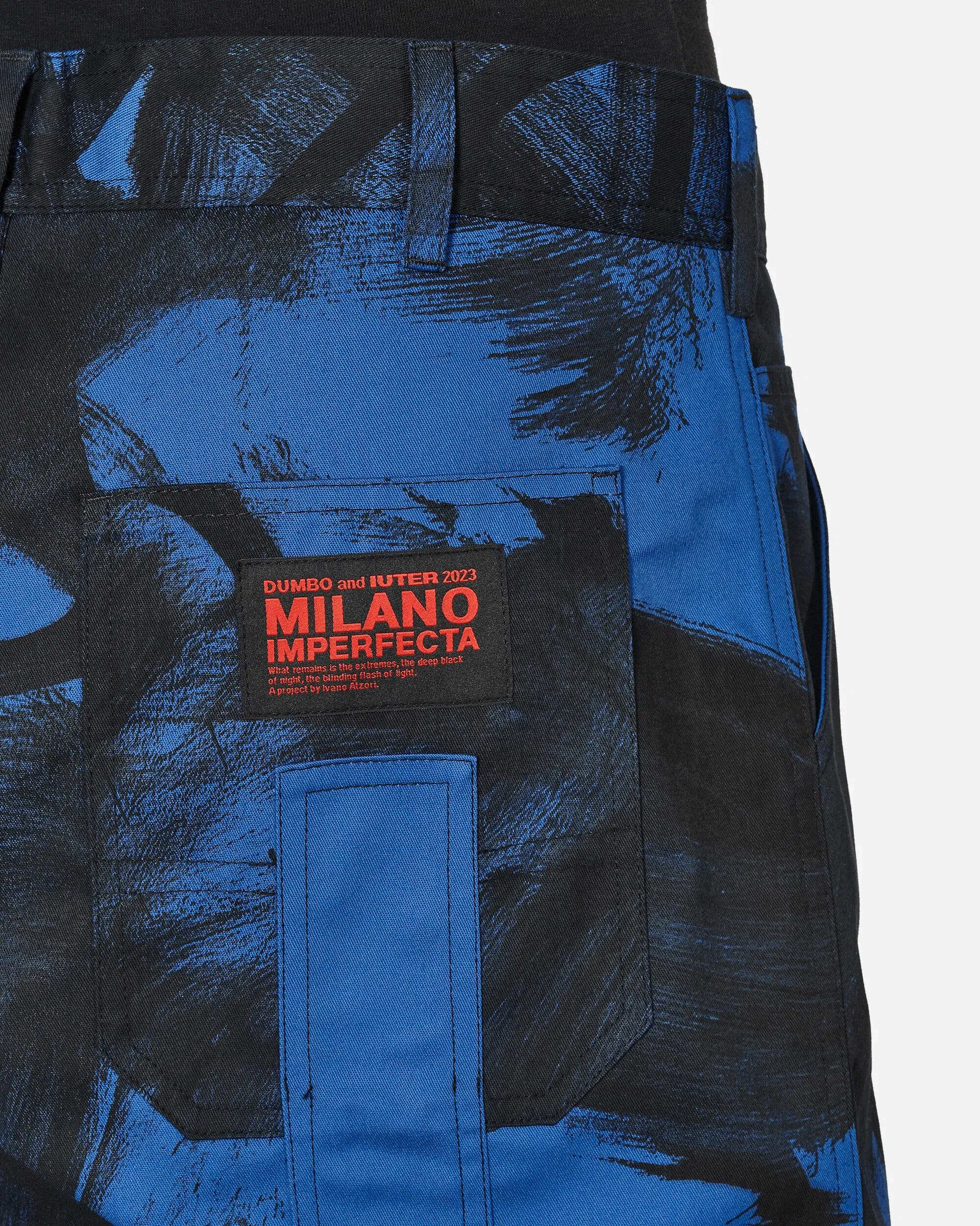 IUTER DUMBO Milano Imperfecta Shorts Blue