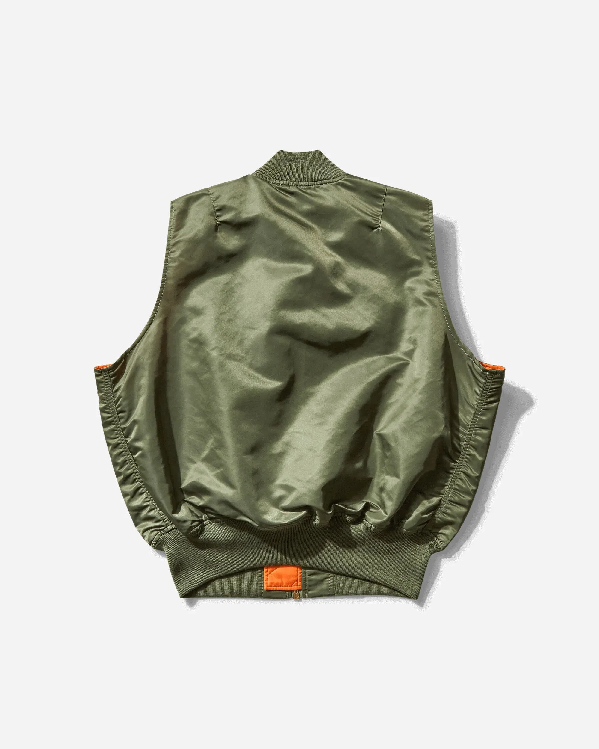 Alpha Industries Men's MA-1 Heritage Vest Sage Green