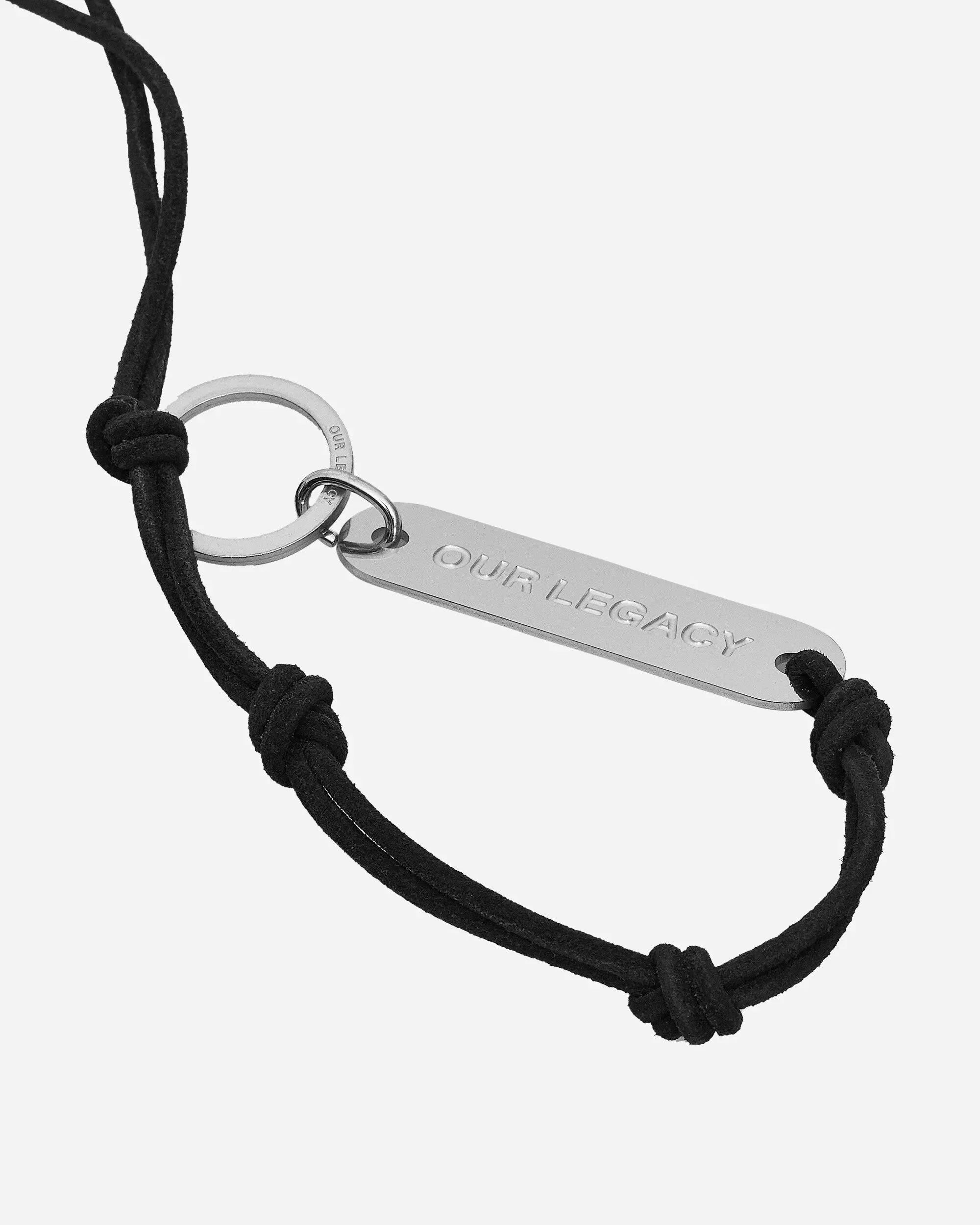 OUR LEGACY Ladon Key Ring Black