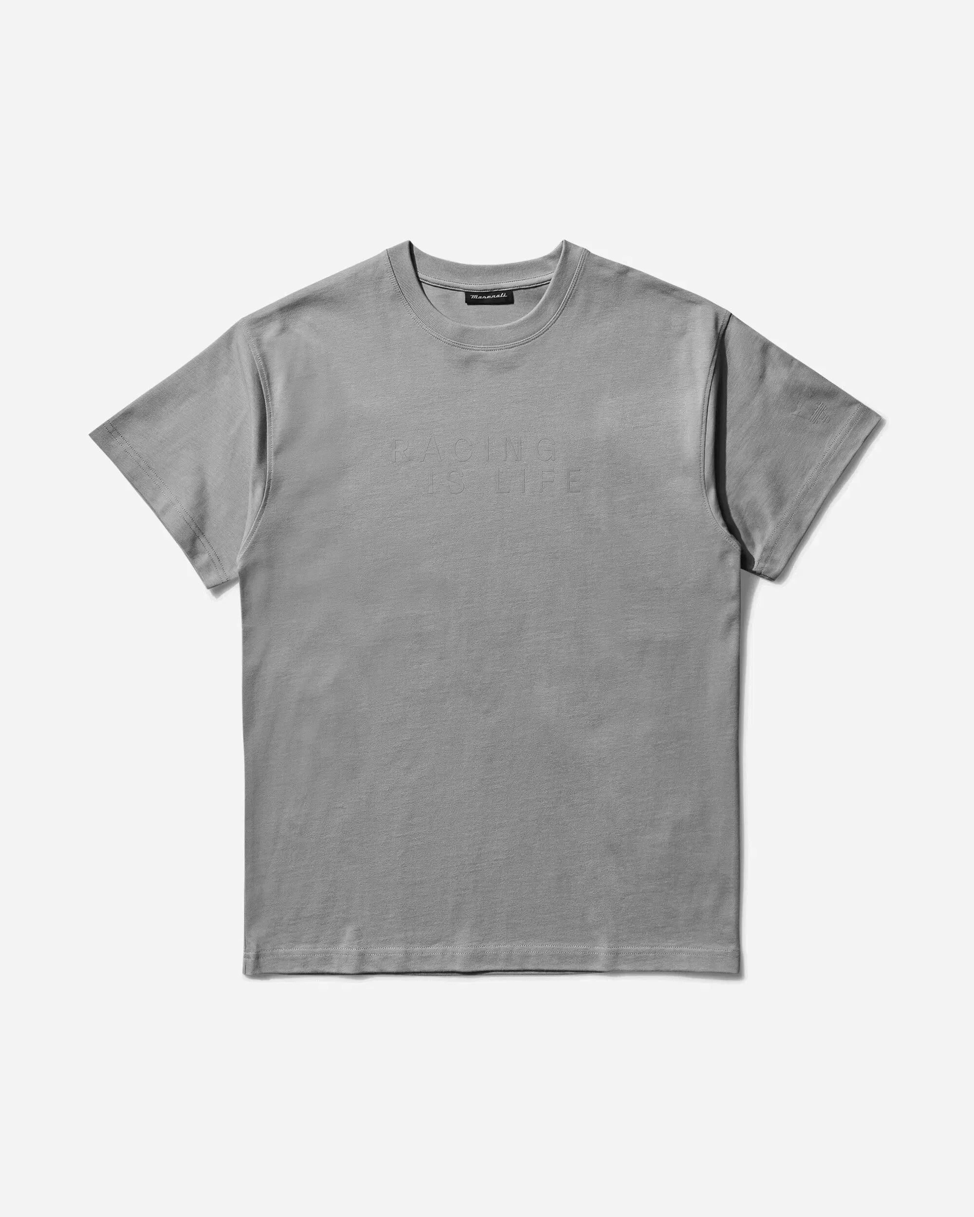 Maserati Men's Graphic T-Shirt Ultimate Grey