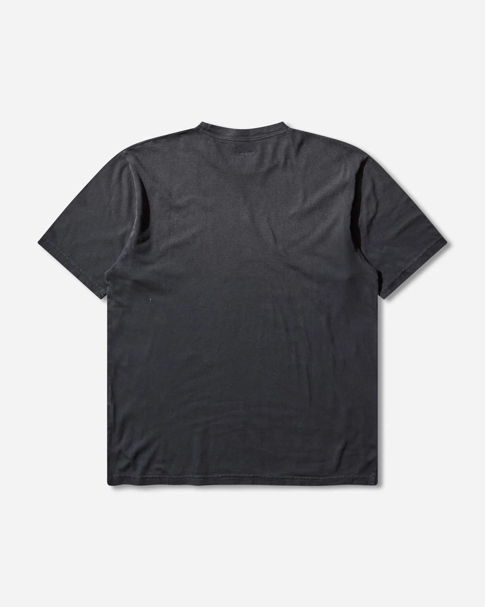 KAPITAL Men's 20/-Jersey Crew T-Shirt (Peckish Rain Skull) Black