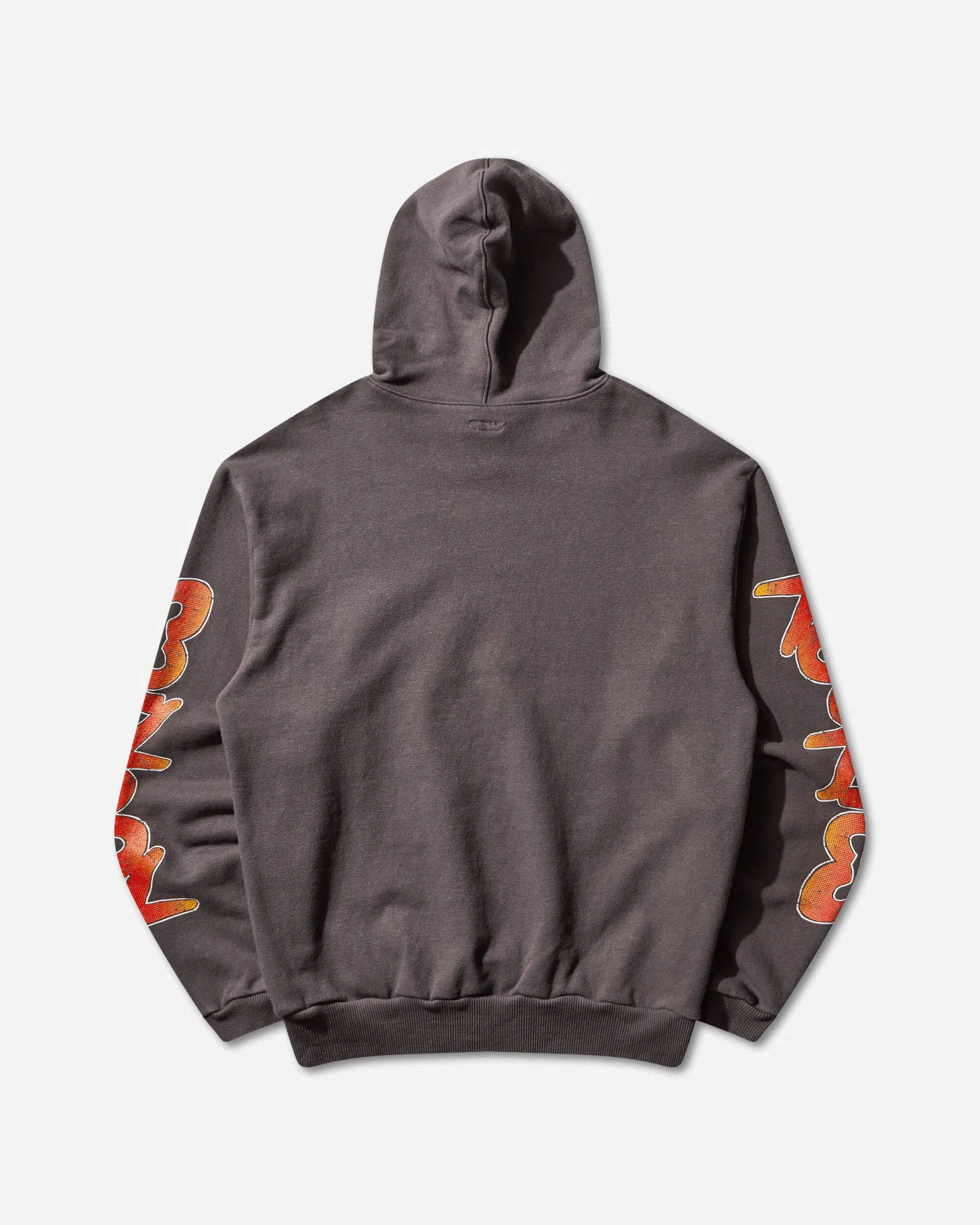 KAPITAL Men's Sweat Knit Hoodie (Buster Peckish Rainbowy) Ink Black