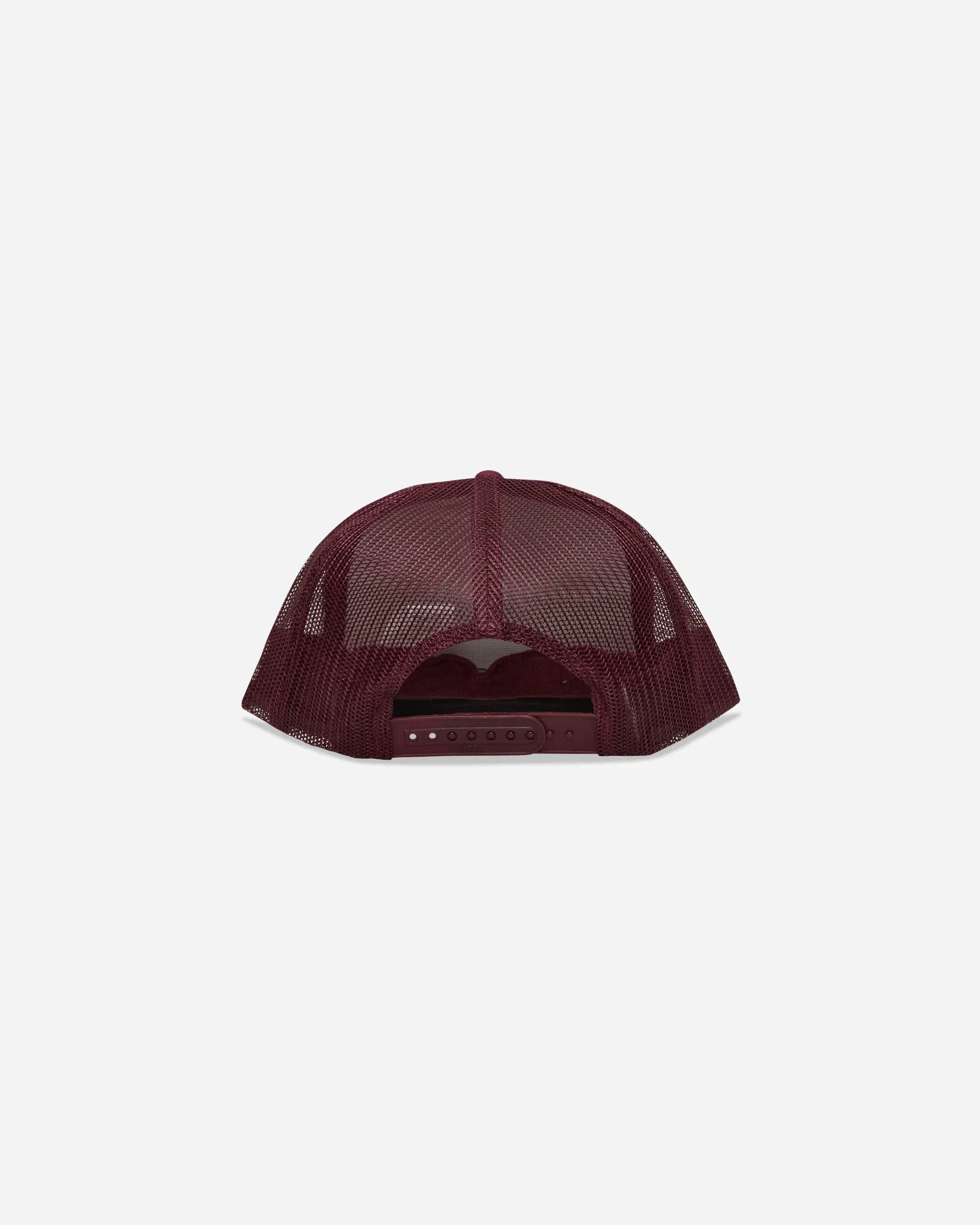 KAPITAL TH.D.D. Track Cap Burgundy / Black