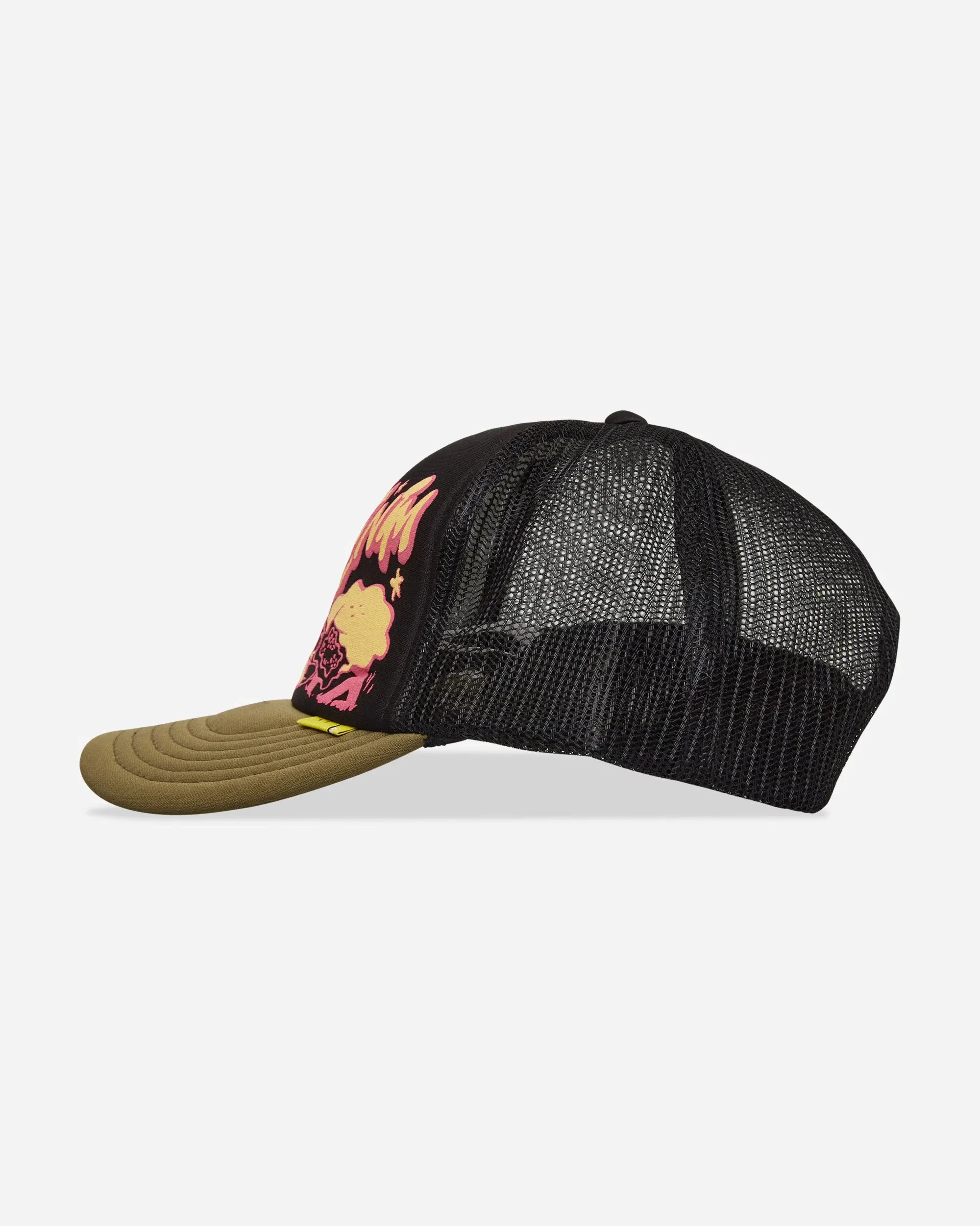 KAPITAL TH.D.D. Track Cap Black / Khaki
