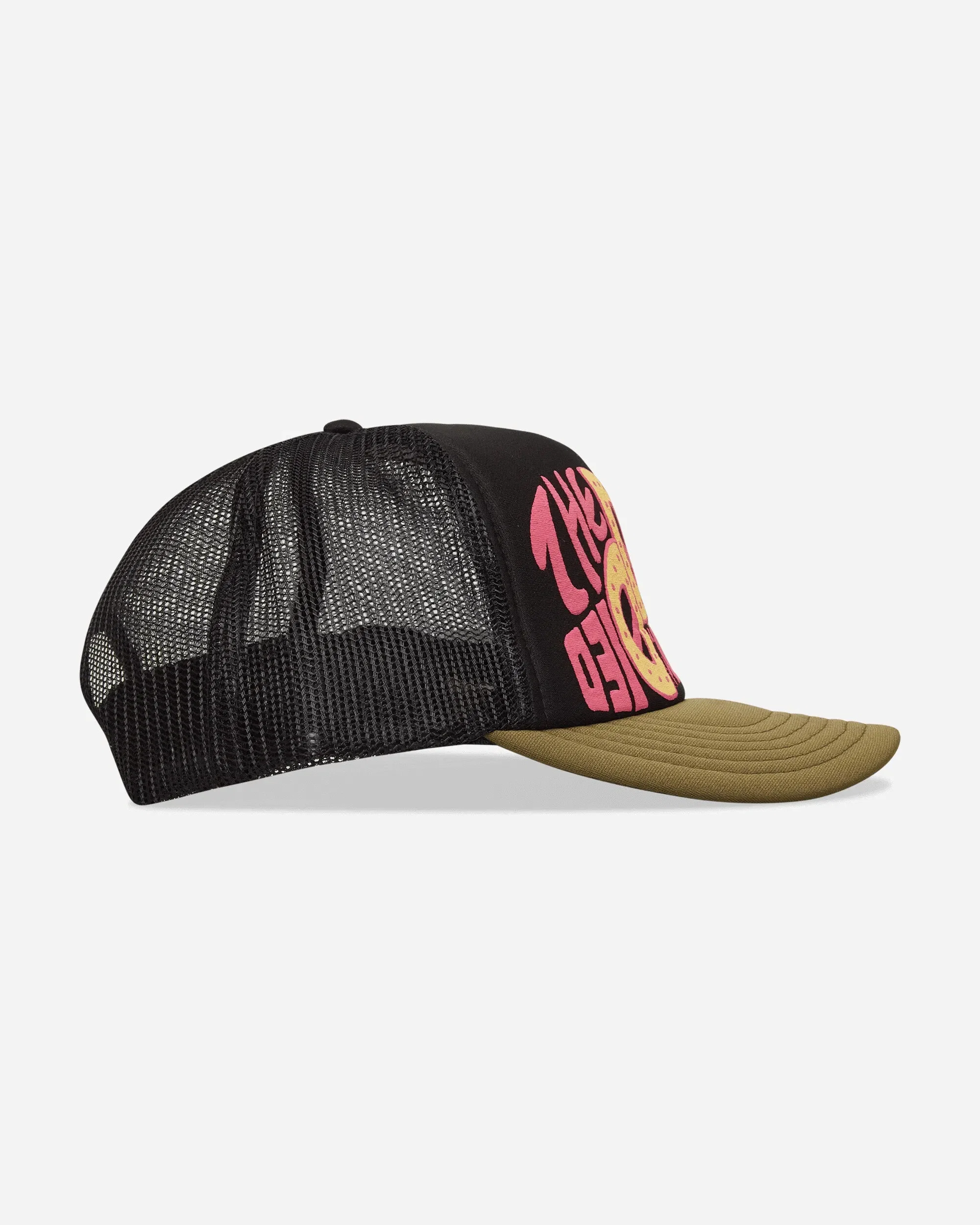 KAPITAL TH.D.D. Track Cap Black / Khaki