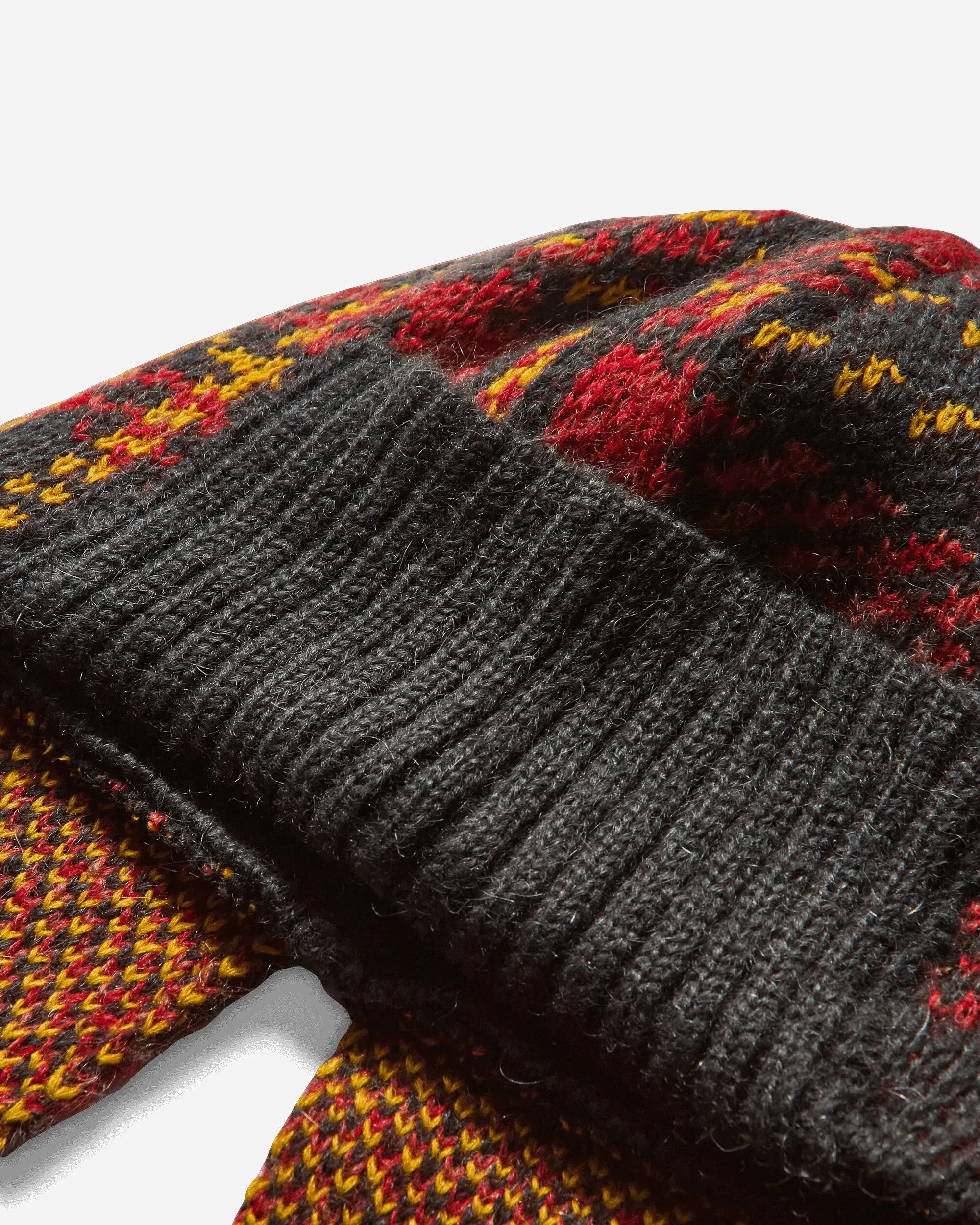 KAPITAL 5G Wool Tartan Check Gale Cap Red