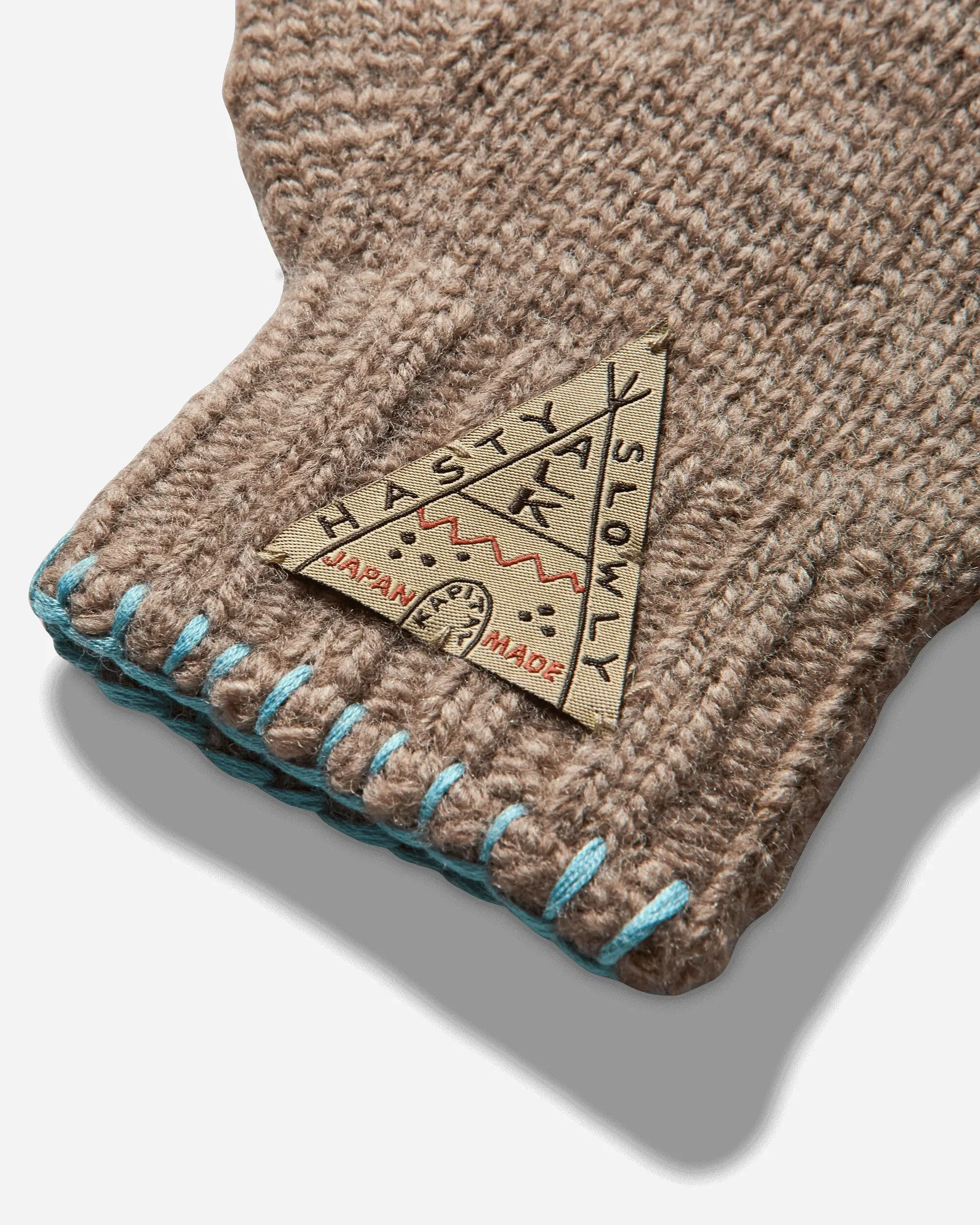 KAPITAL Wool Folktale Gloves (Speakeasy) Gray / Beige