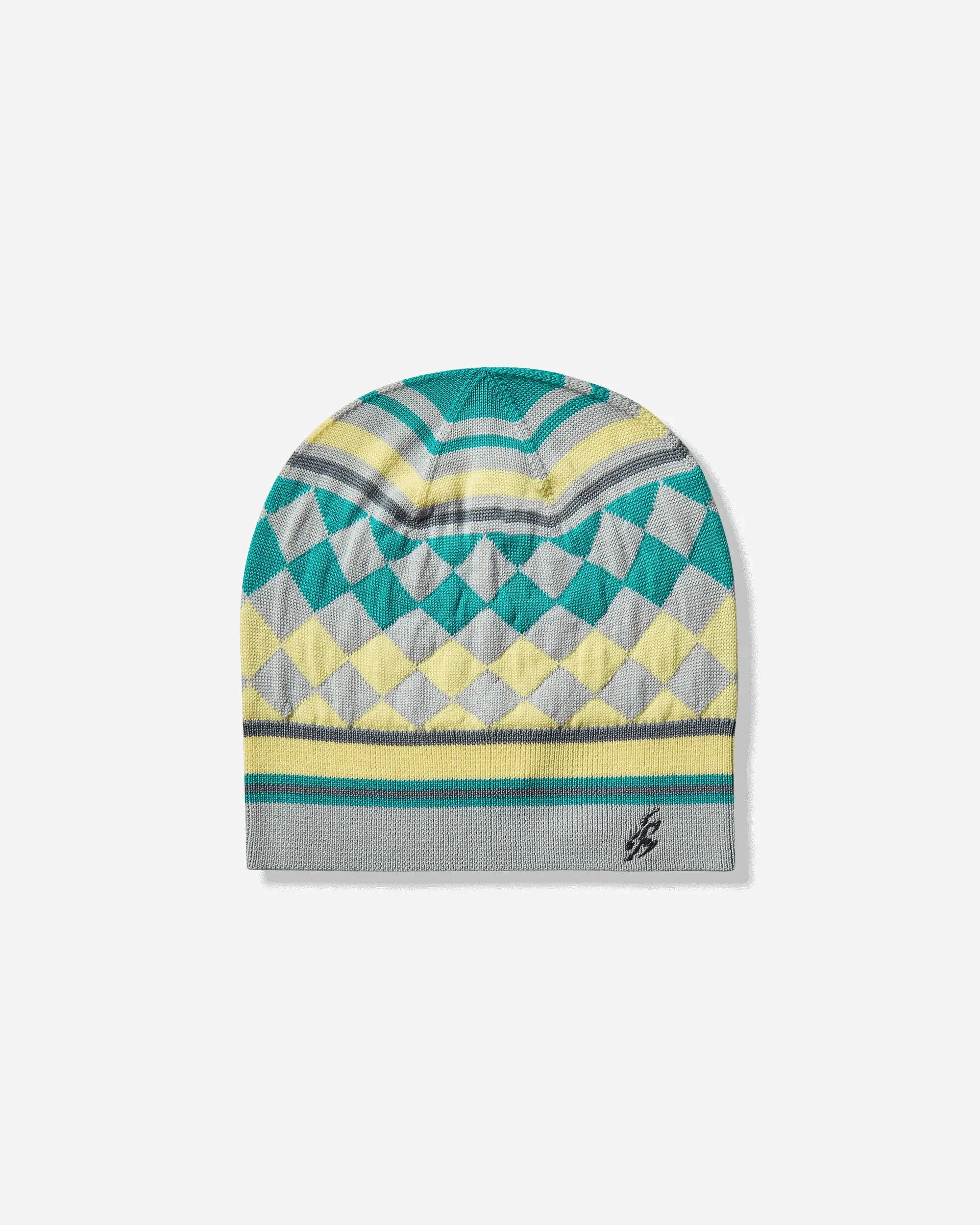 ASICS Novalis Aquifolia Knit Hat Blue Haze / Lemon
