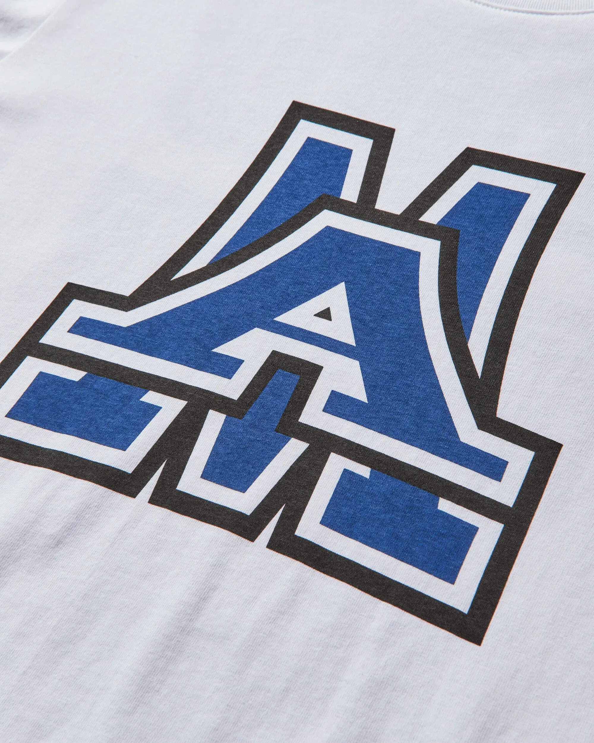 Mental Athletic Champion Monogram Longsleeve T-Shirt White