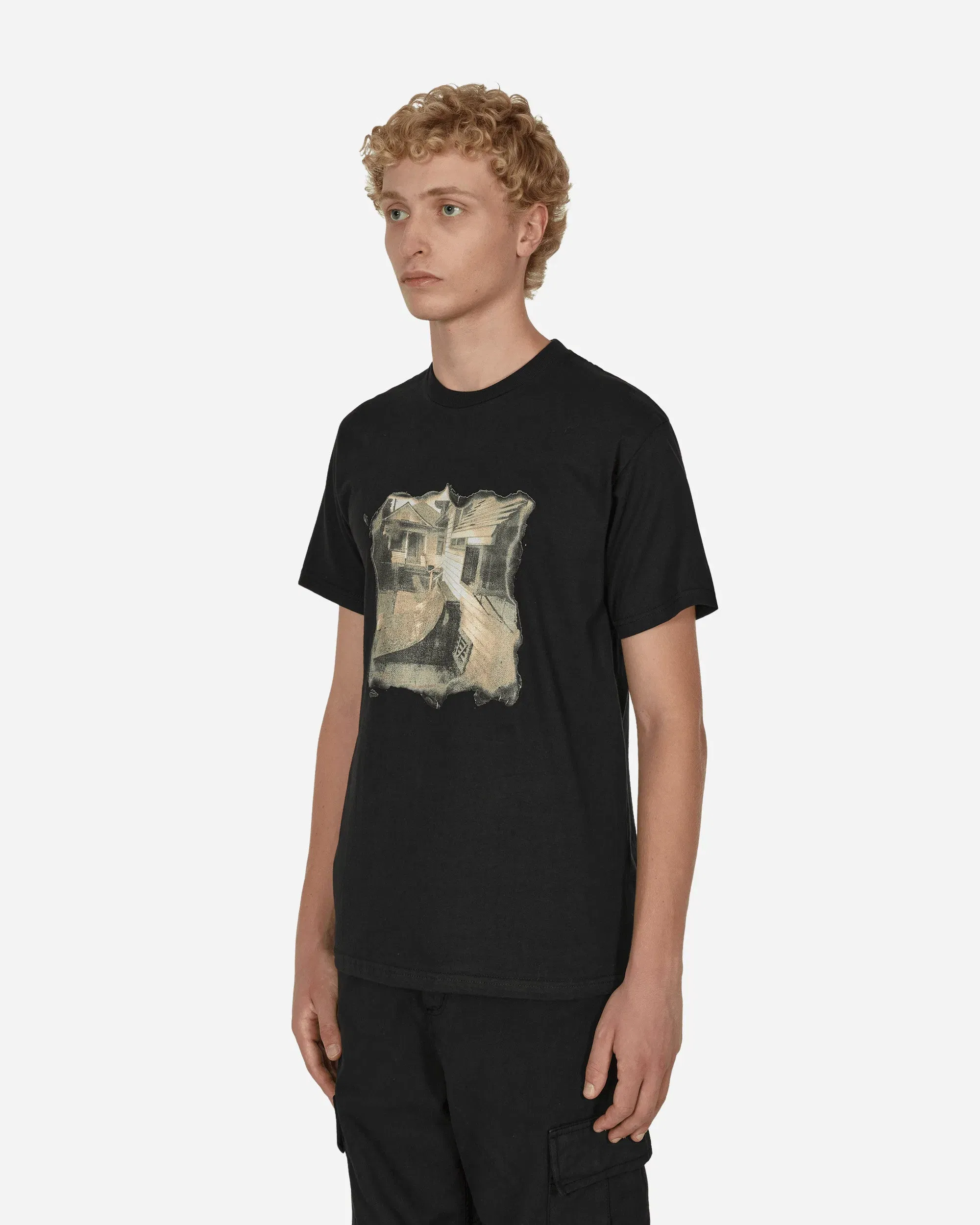 Hockey Quarter Pipe T-Shirt Black