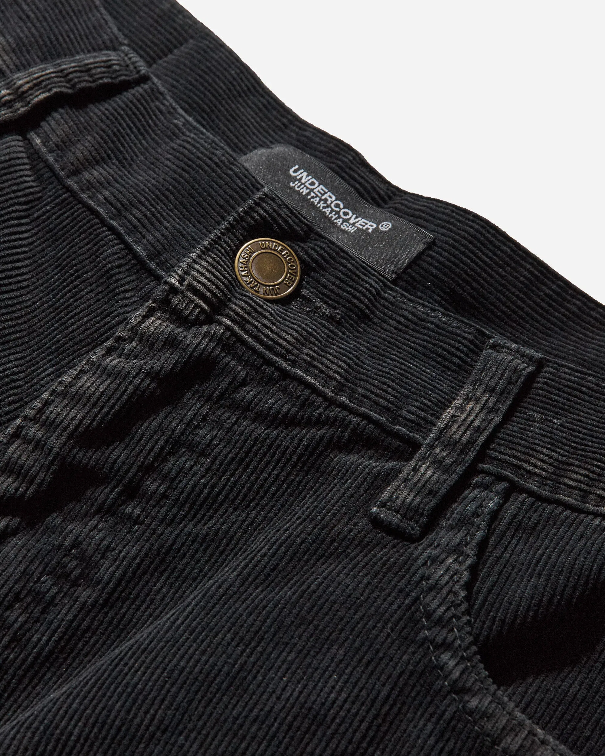 Undercover Men's Corduroy Chino Pants Black