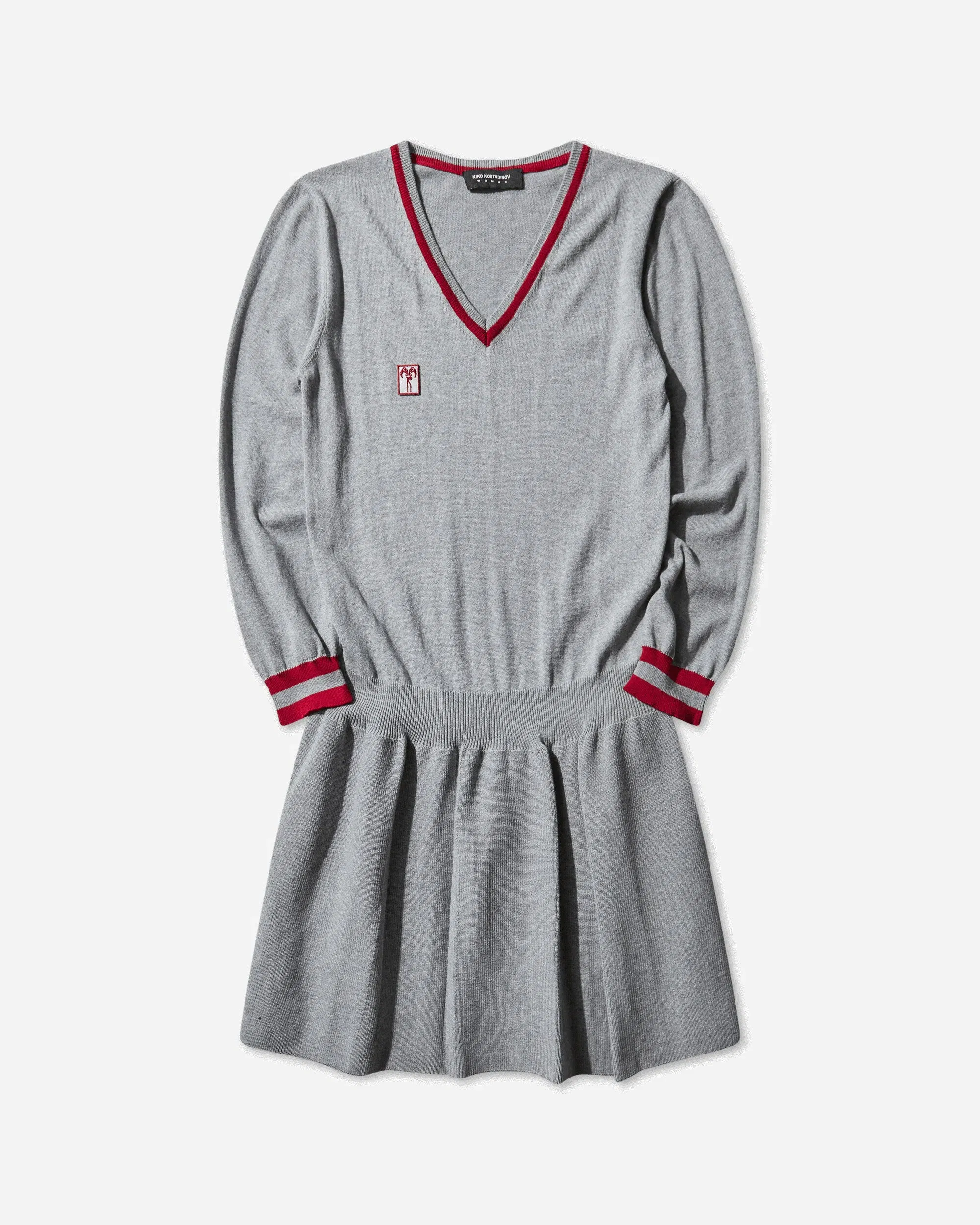Kiko Kostadinov Women's Vivian Jumper Dress London Fog