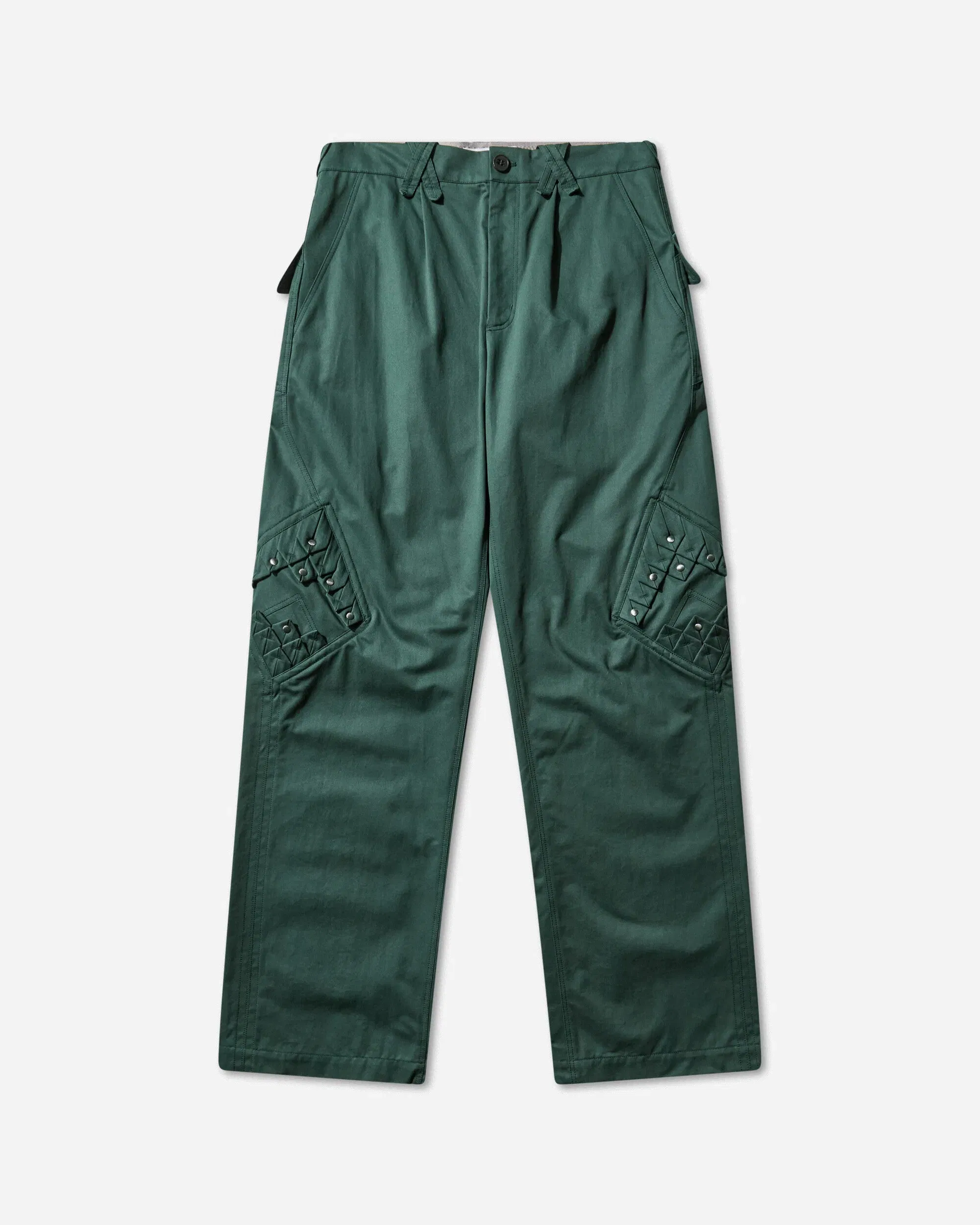 Kiko Kostadinov Men's Estike Trousers Spruce Green