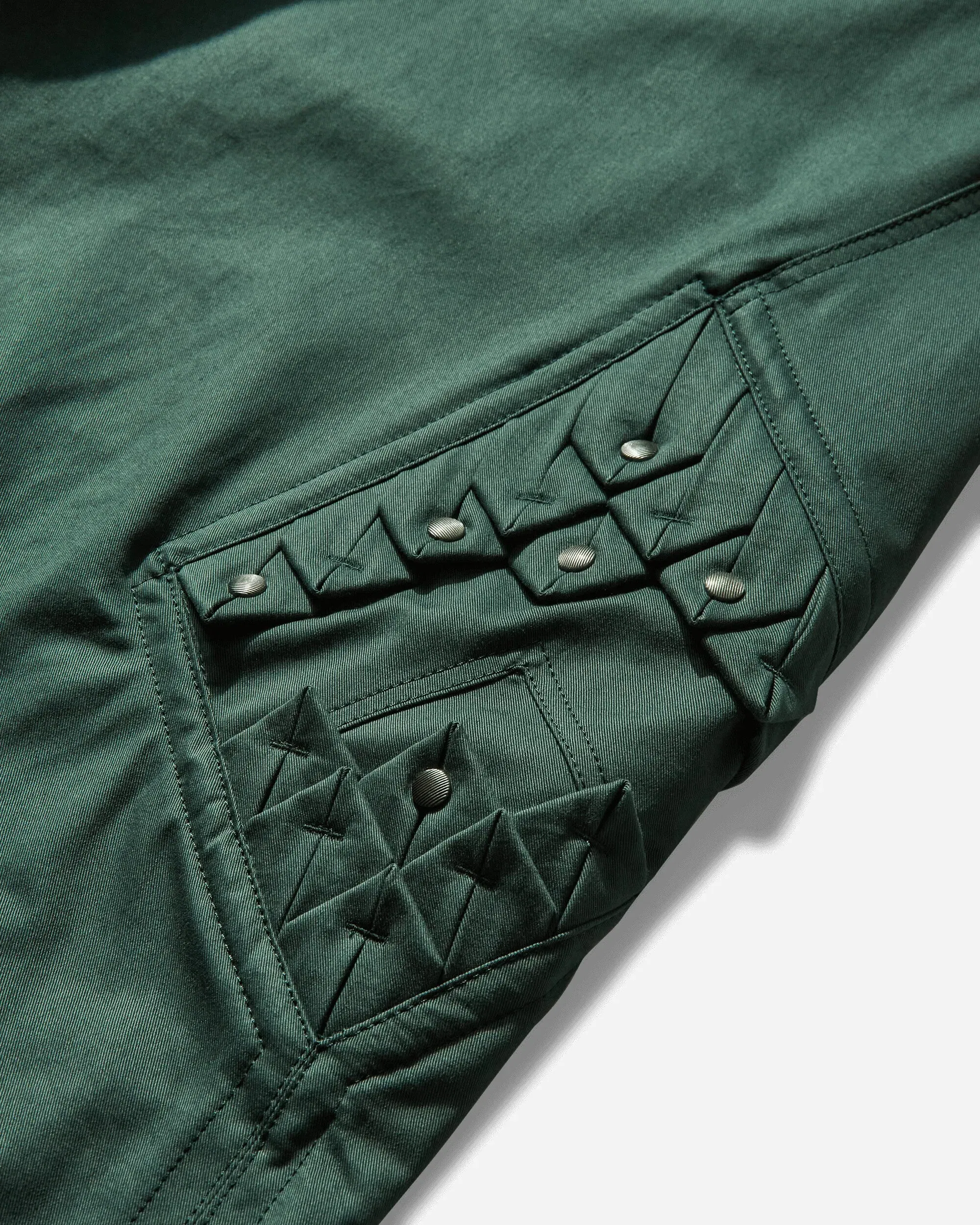 Kiko Kostadinov Men's Estike Trousers Spruce Green