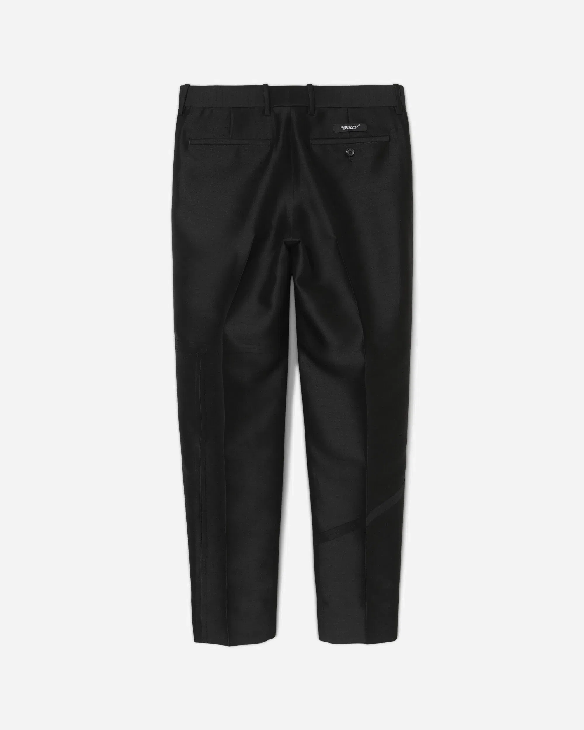 Undercover Men's Silk-Blend Suit Pants Black