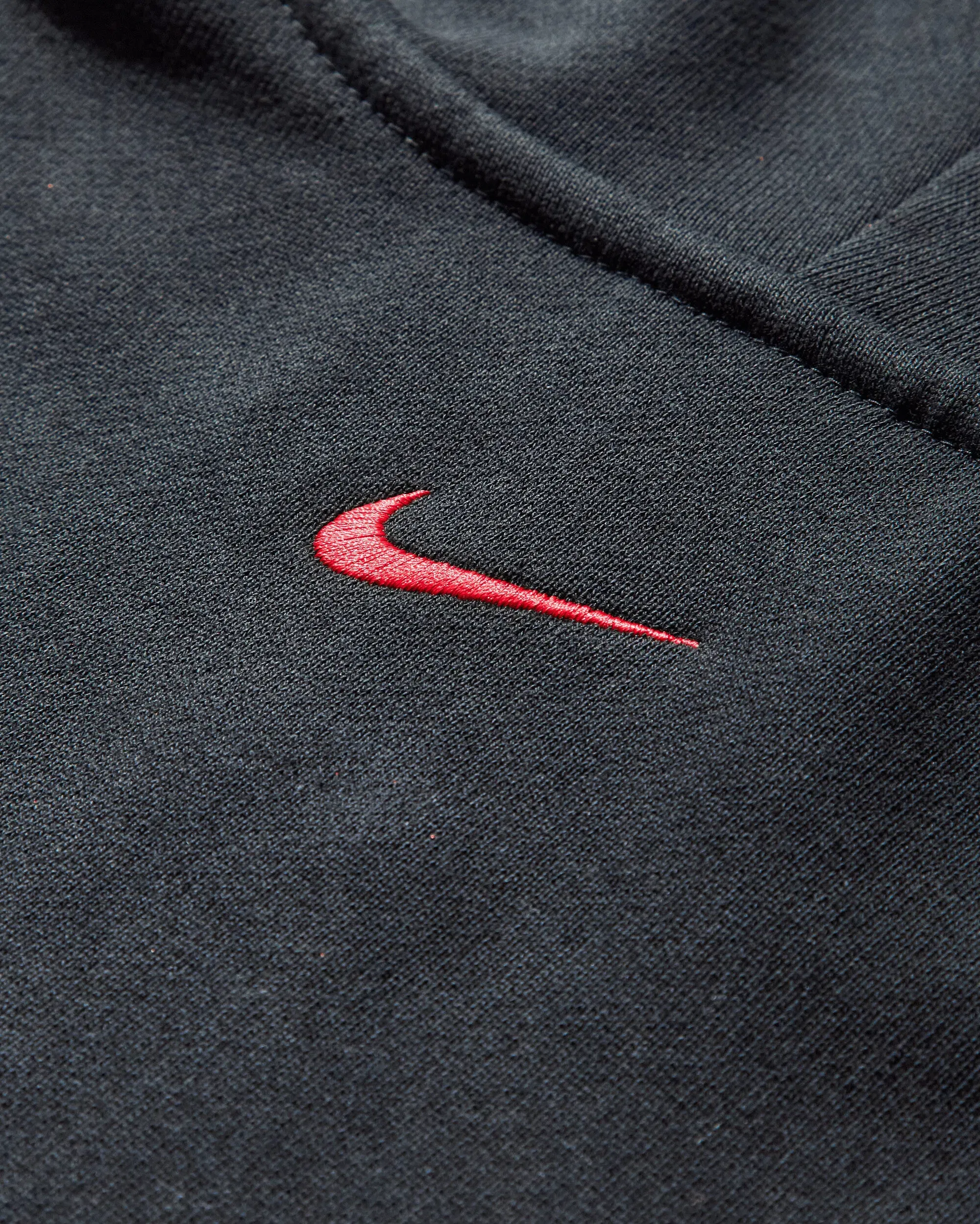 Air Jordan Men's Awake NY Full-Zip Fleece Hoodie Black / University Red