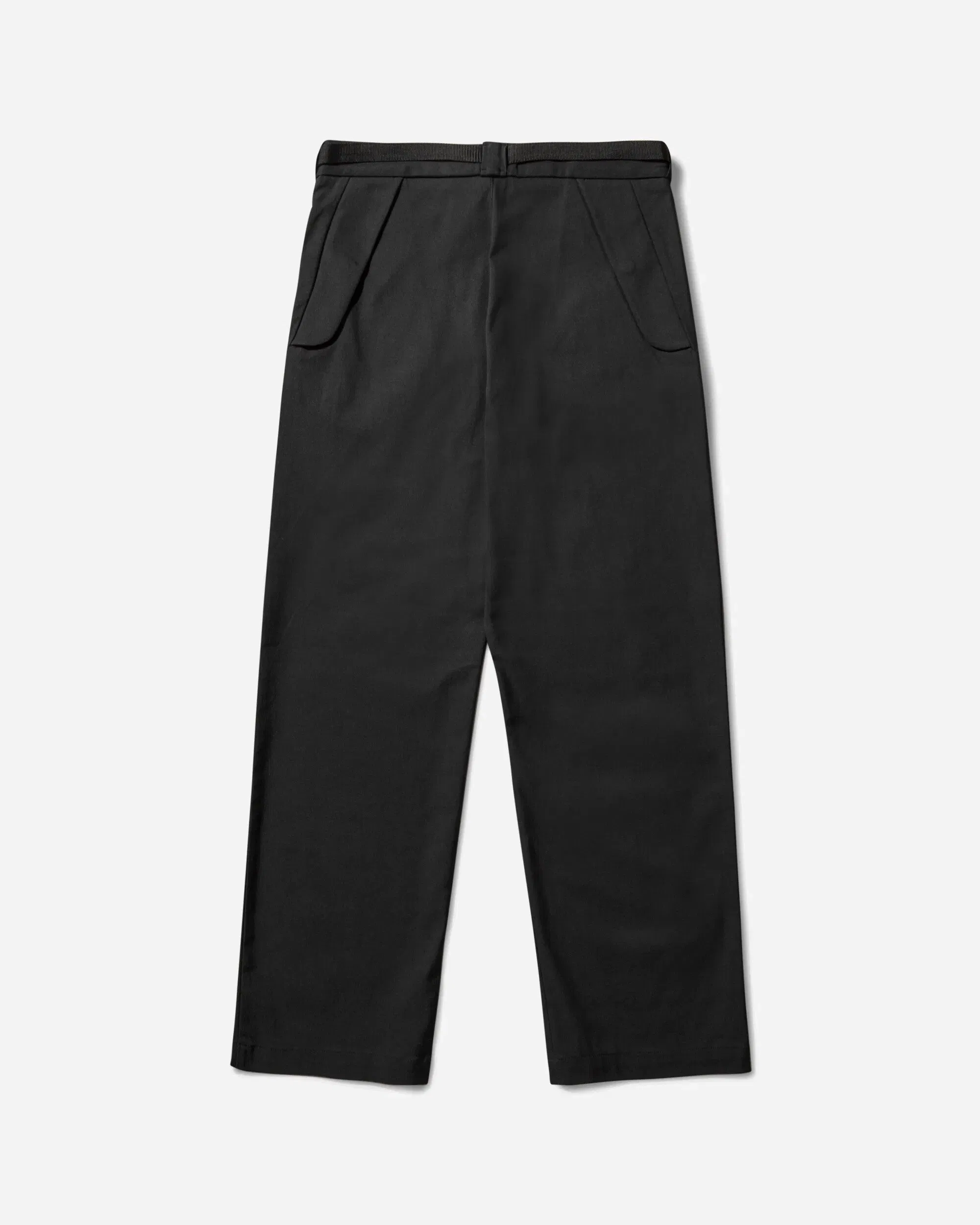 ROA Men's Buckle Chino Pants Black