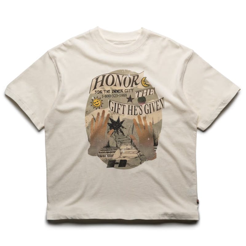 Honor The Gift Gift He's Given Tee - White