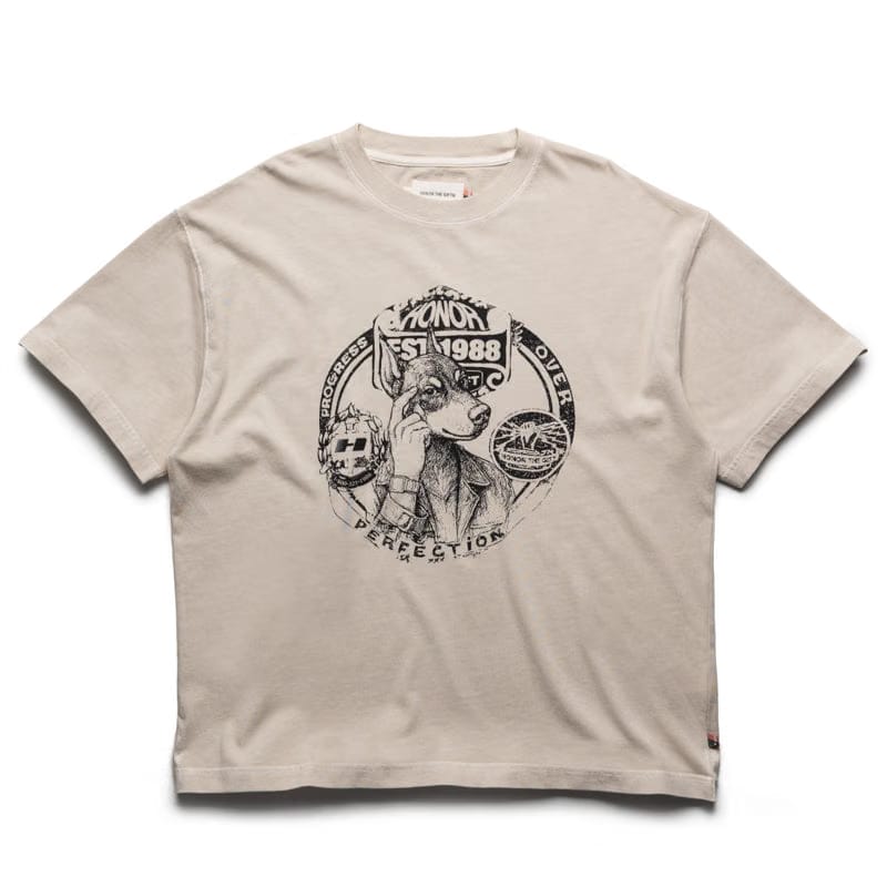 Honor The Gift Progress over Perfection Tee - Cream