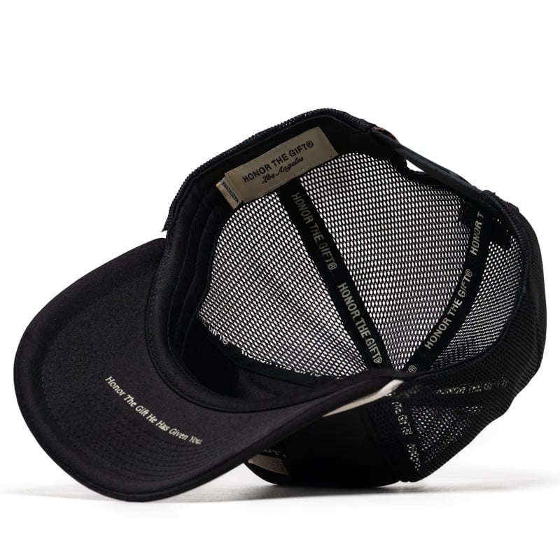 Honor The Gift Frequency Trucker Cap - Black