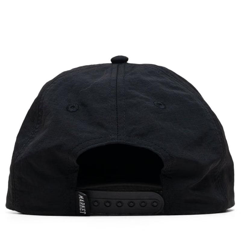 Market x Politics Ripstop 5 Panel Hat - Black