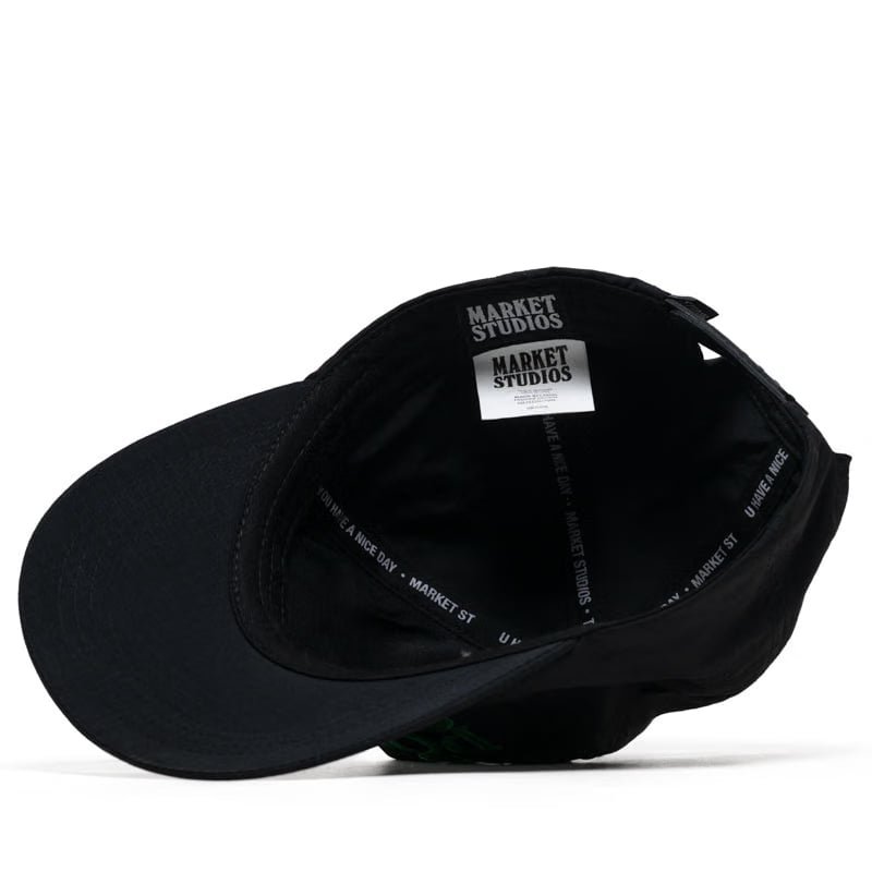Market x Politics Ripstop 5 Panel Hat - Black