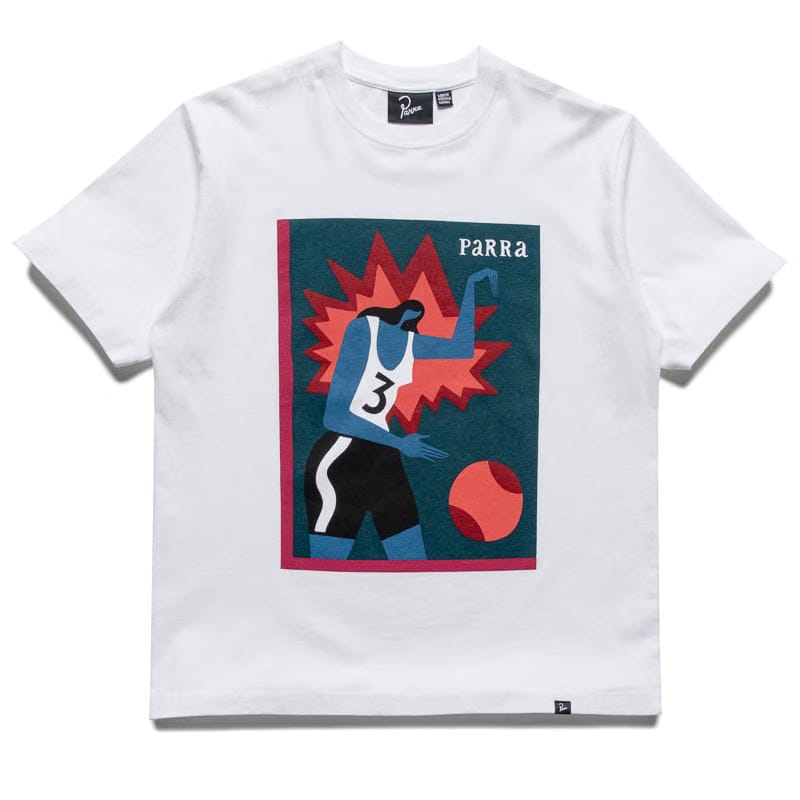 Parra Basketball Tee - White