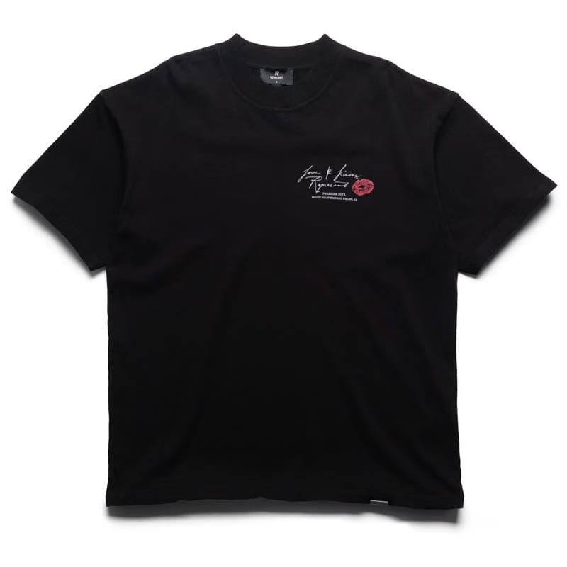 Represent Love and Kisses Tee - Jet Black
