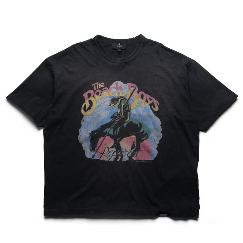 Represent The Beach Boys x Represent Endless Summer Tee - Stained Black