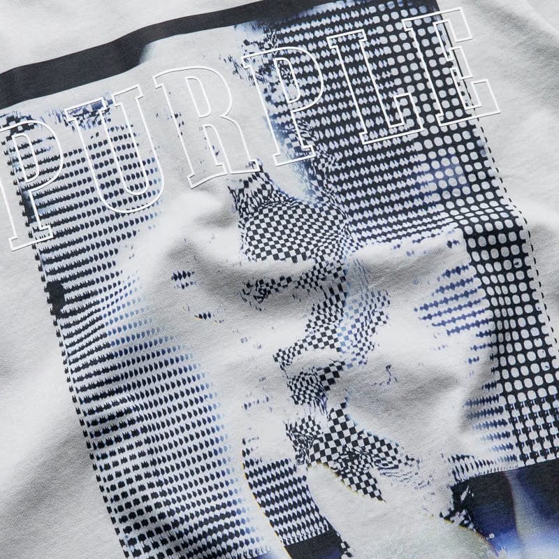 Purple Brand Heavyweight Jersey Tee - Grey
